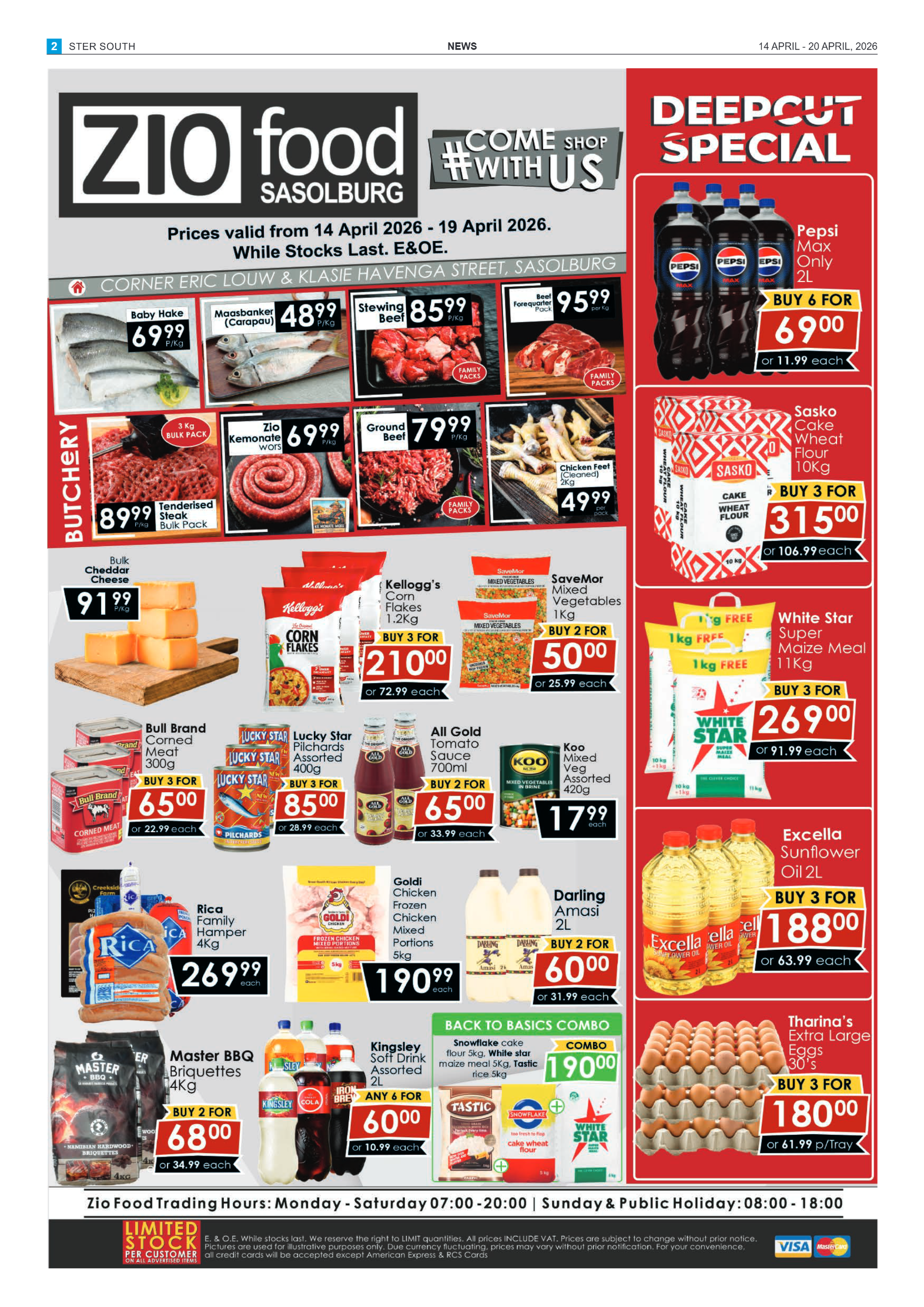 Ster South – 14 April page 2