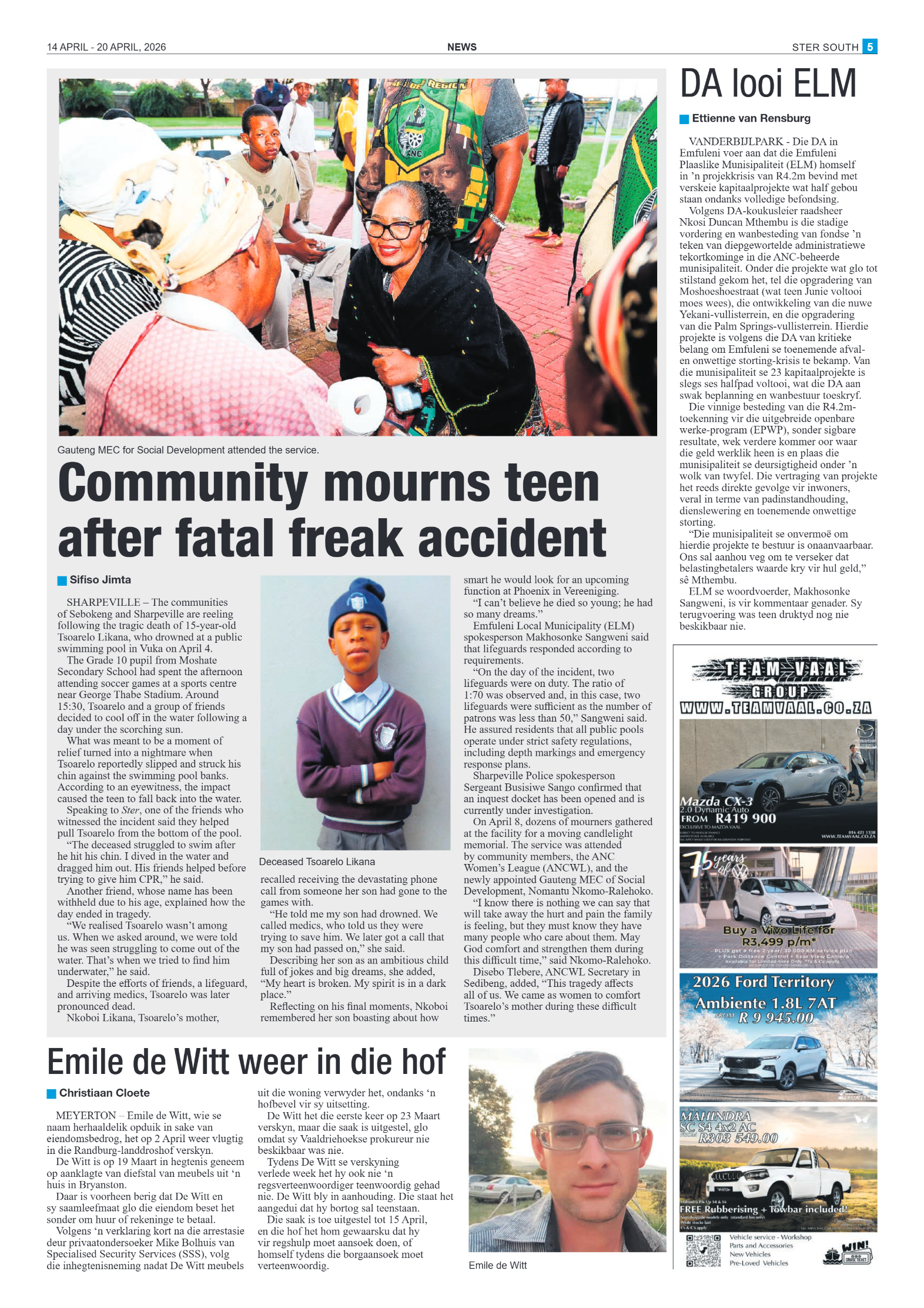 Ster South – 14 April page 5