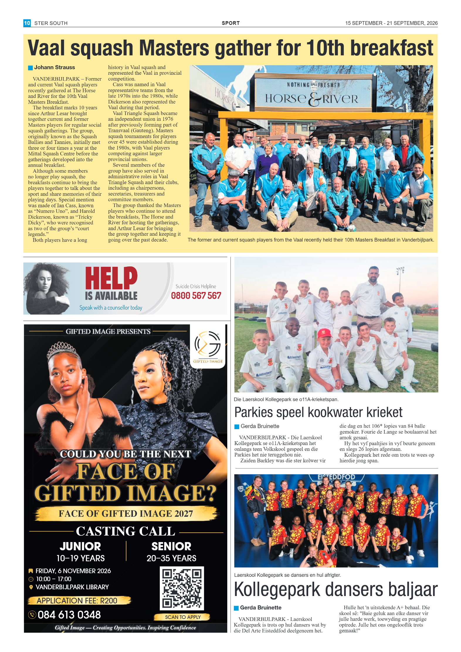 Ster South – 15 September 2026 page 10