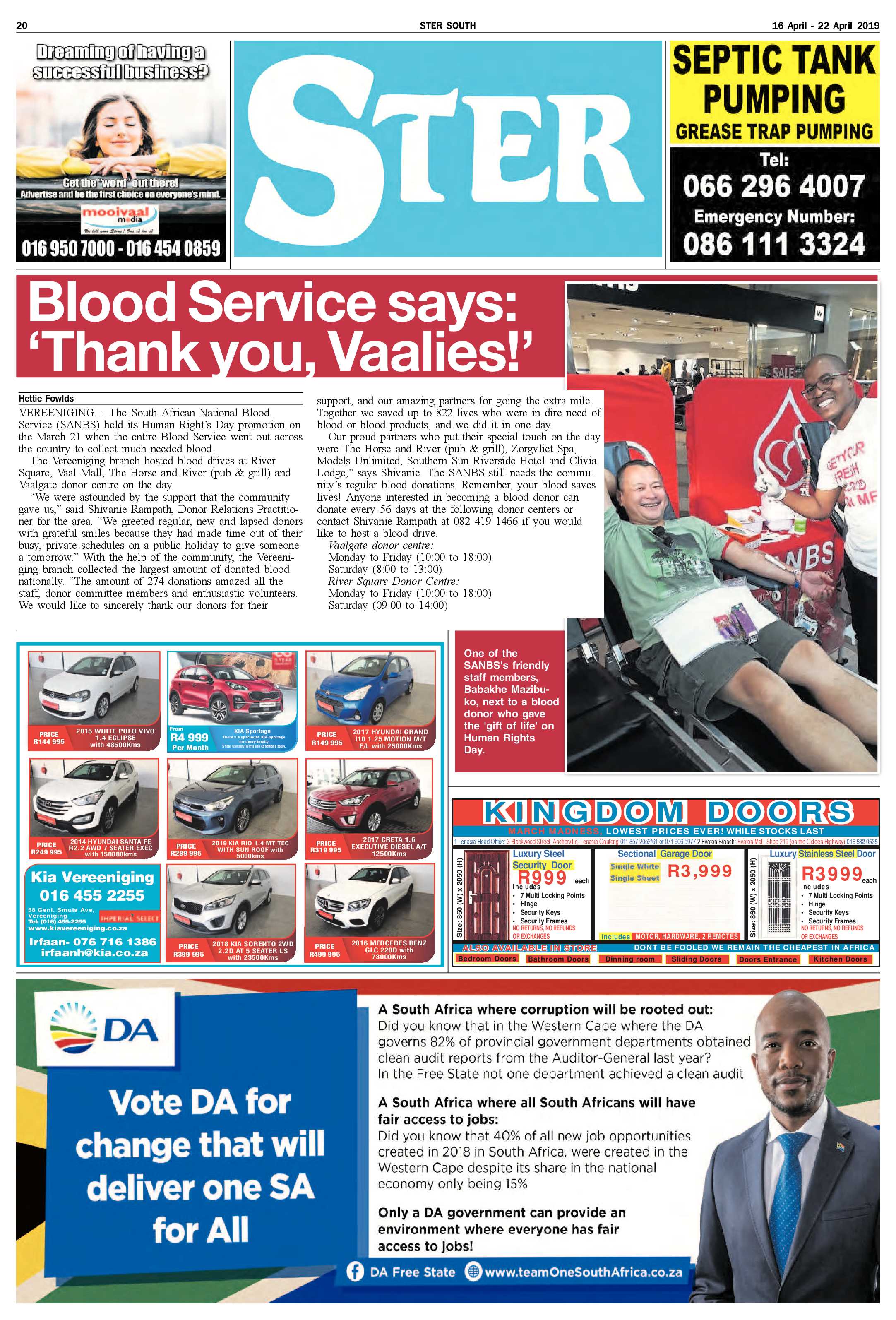 Ster South 16 – 22 April 2019 page 20