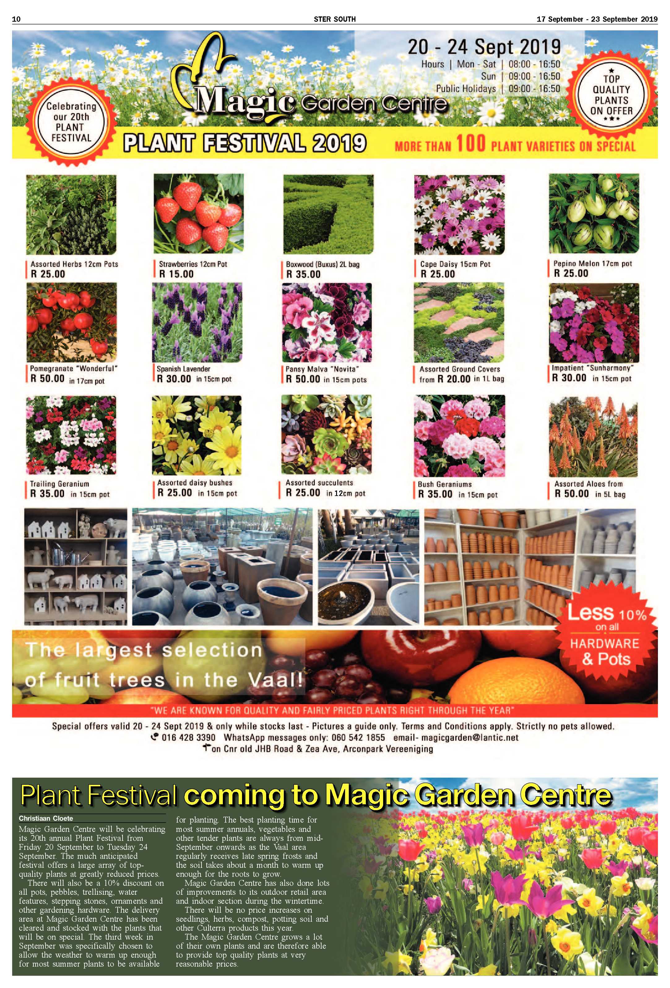 Ster South 17 – 23 September 2019 page 10