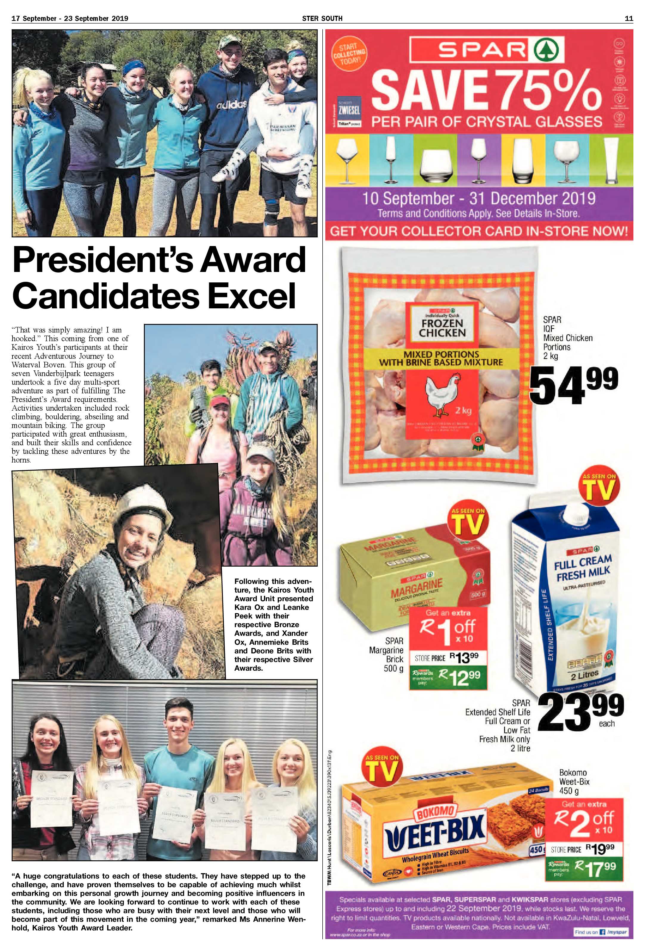 Ster South 17 – 23 September 2019 page 11