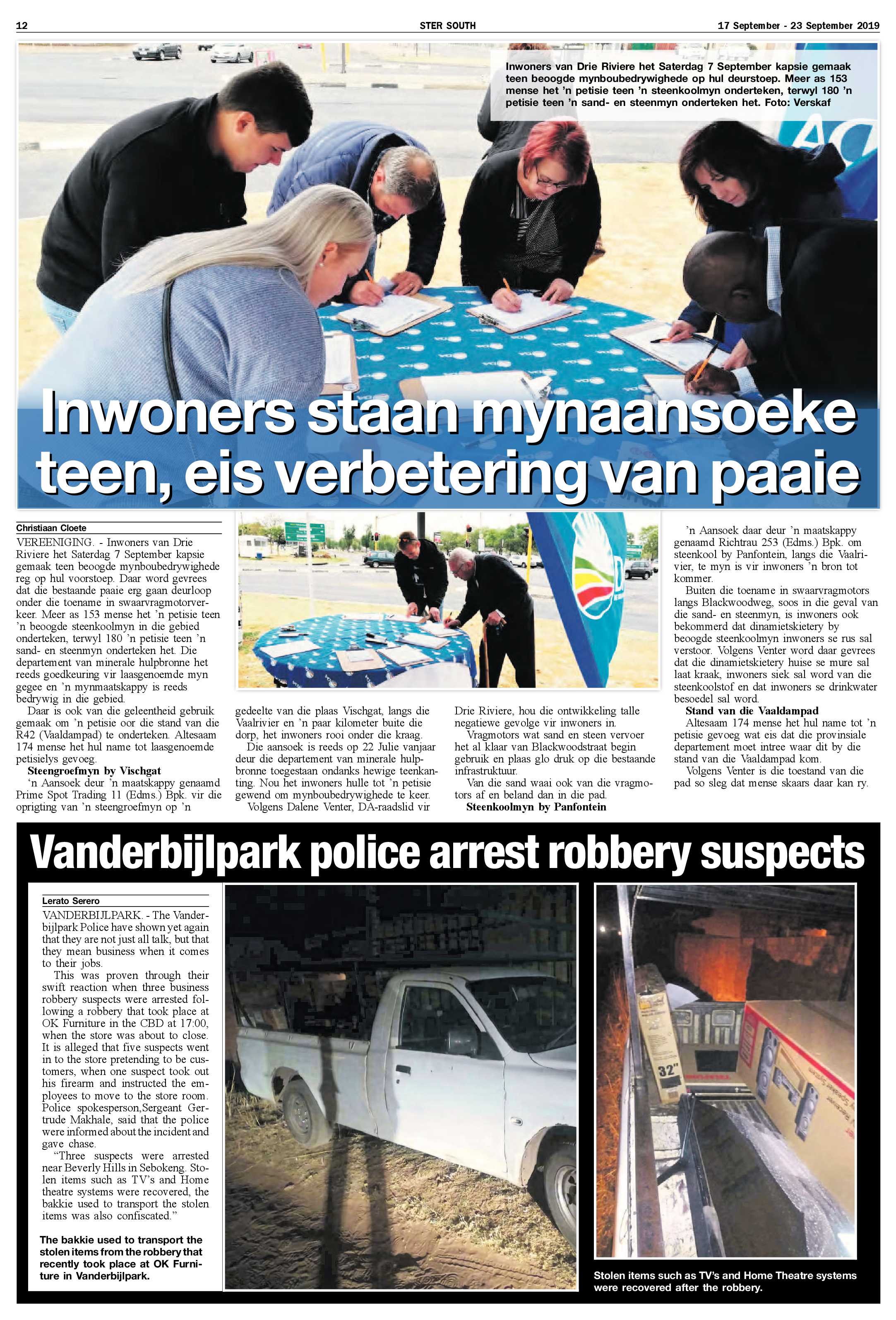 Ster South 17 – 23 September 2019 page 12