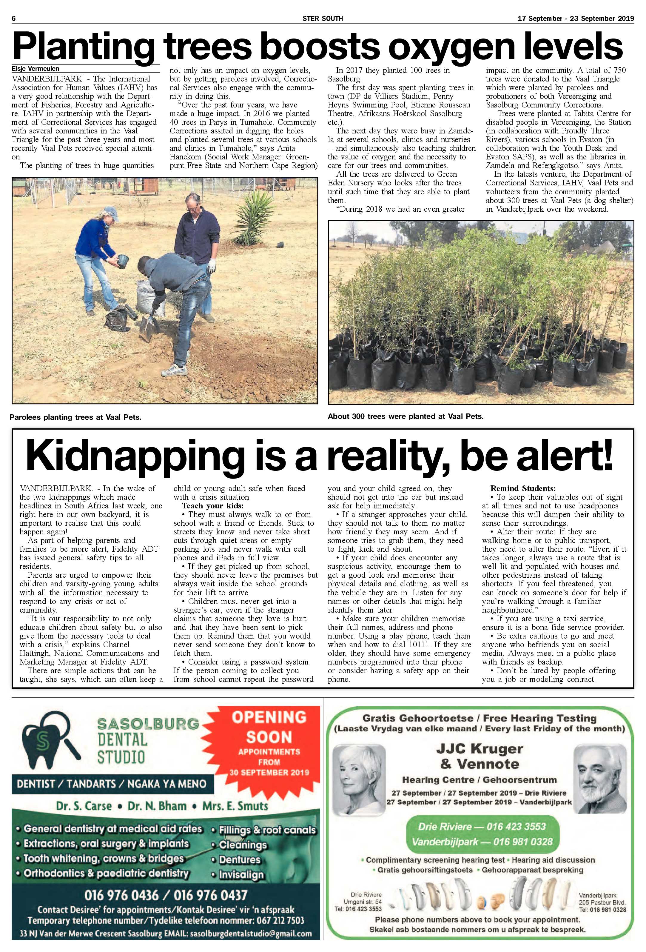 Ster South 17 – 23 September 2019 page 6