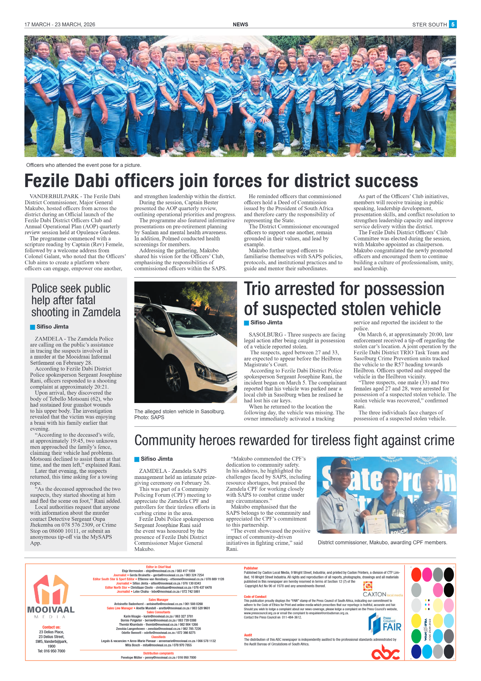 Ster South – 17 March page 5