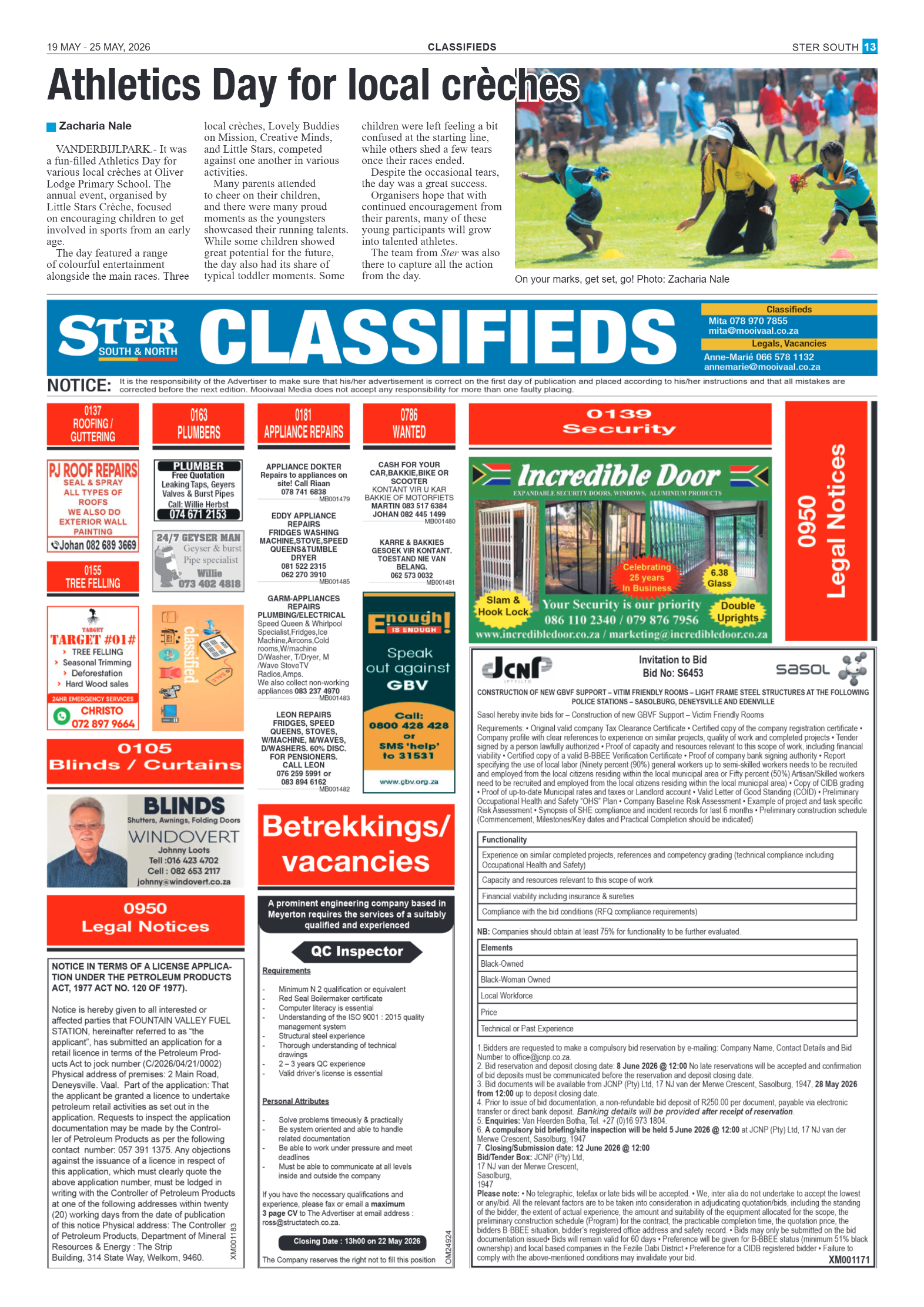 Ster South – 19 May 2026 page 13