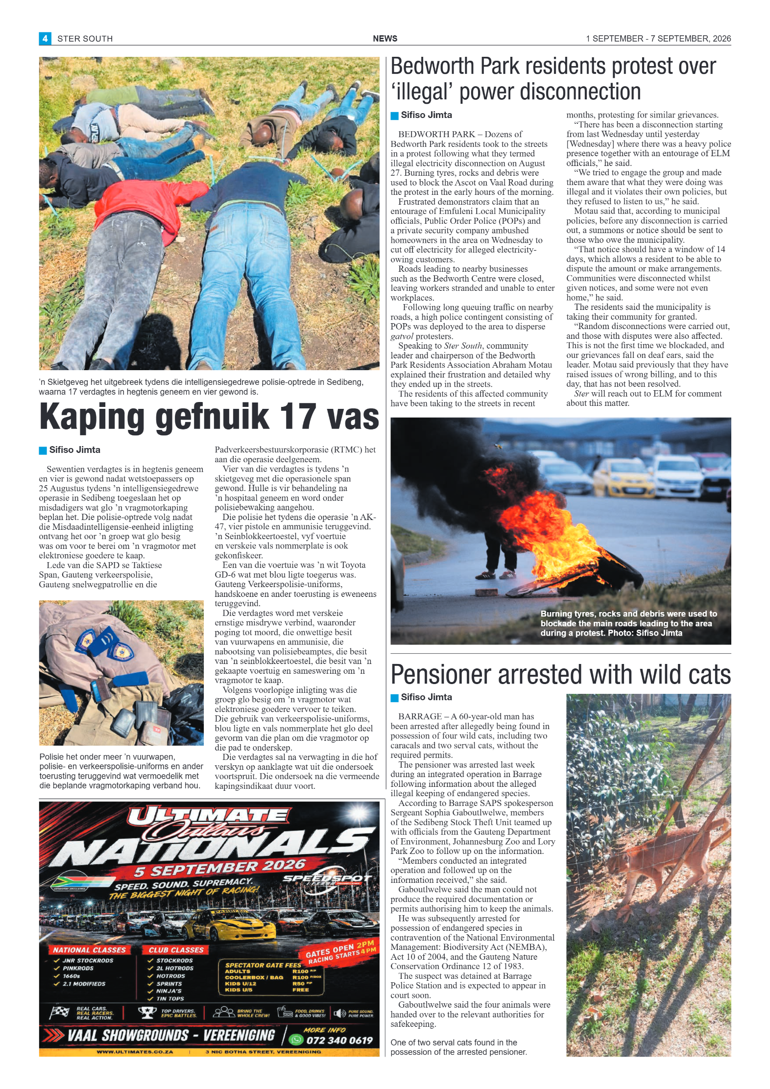 Ster South – 1 September 2026 page 4