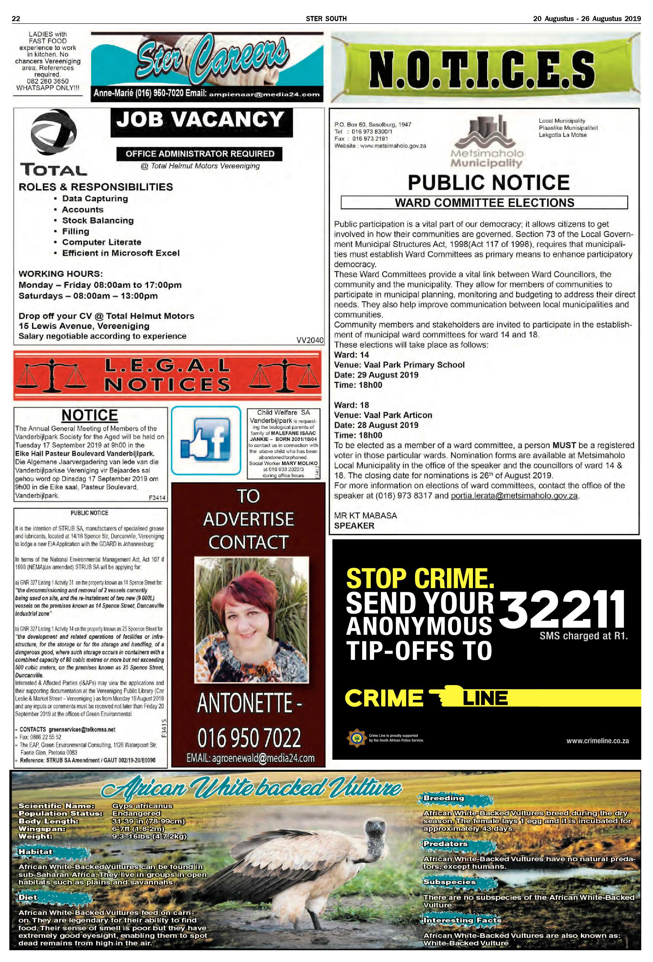 Ster South 20 – 26 Augustus 2019 page 22