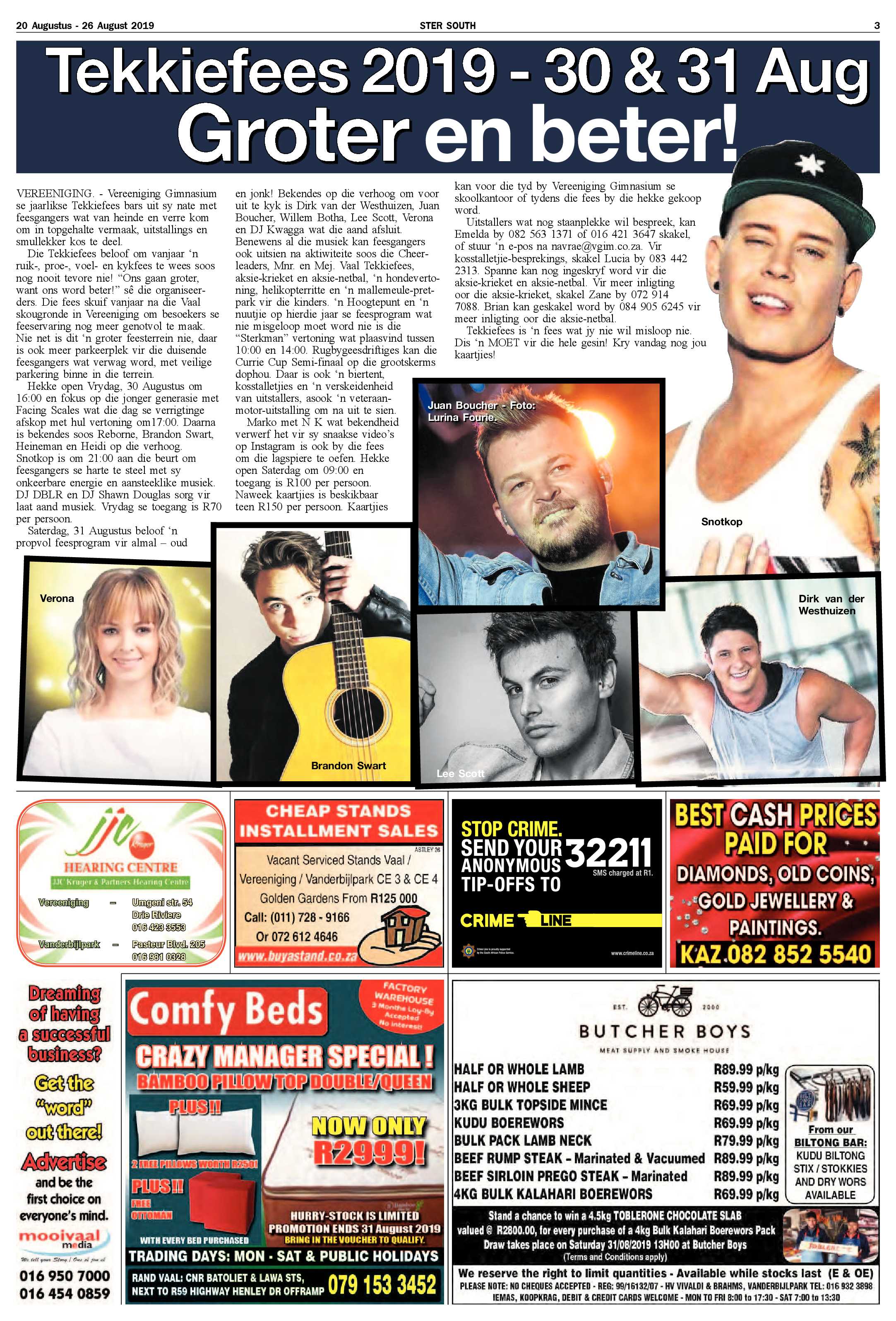 Ster South 20 – 26 Augustus 2019 page 3