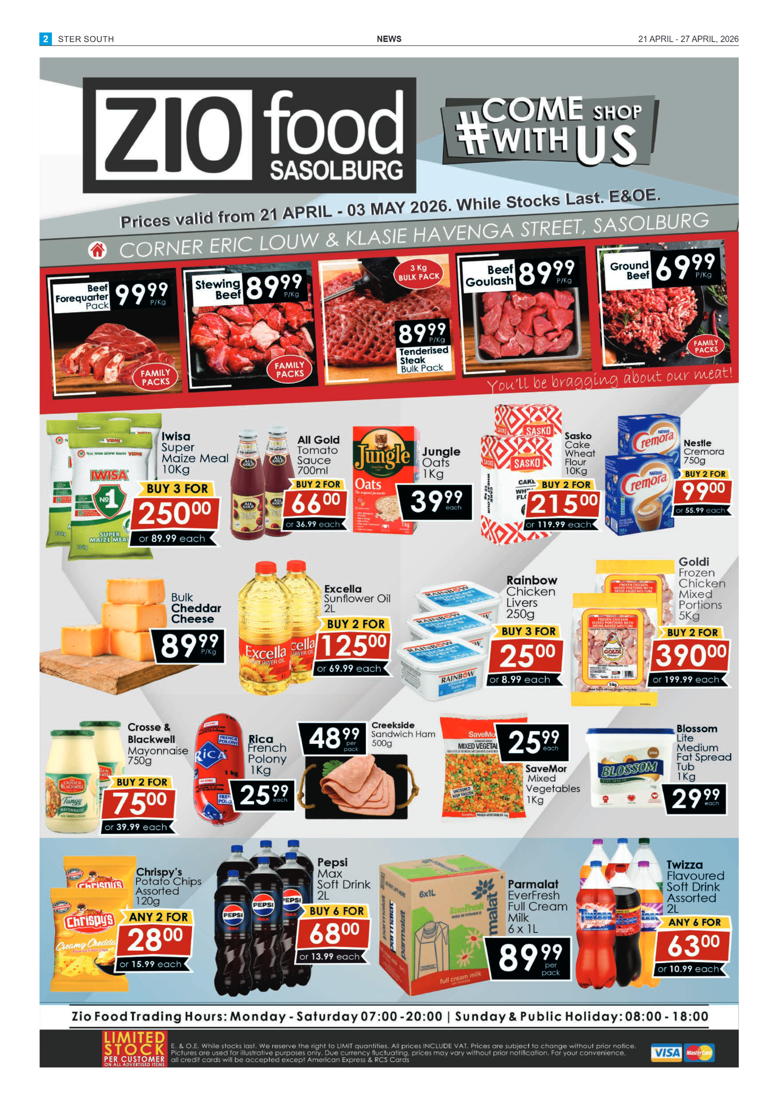 Ster South – 21 April 2026 page 2