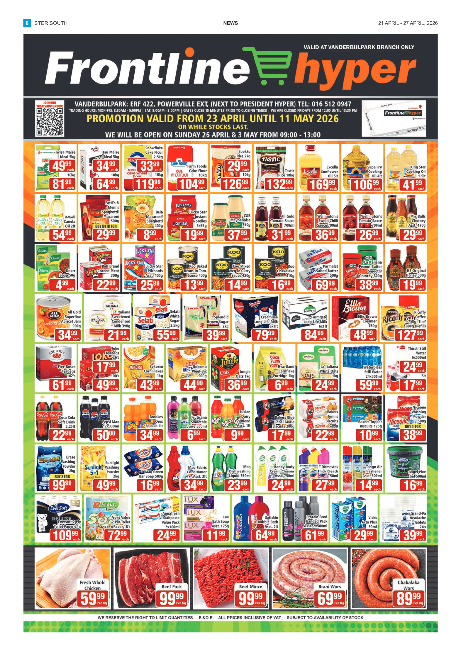 Ster South – 21 April 2026 page 6