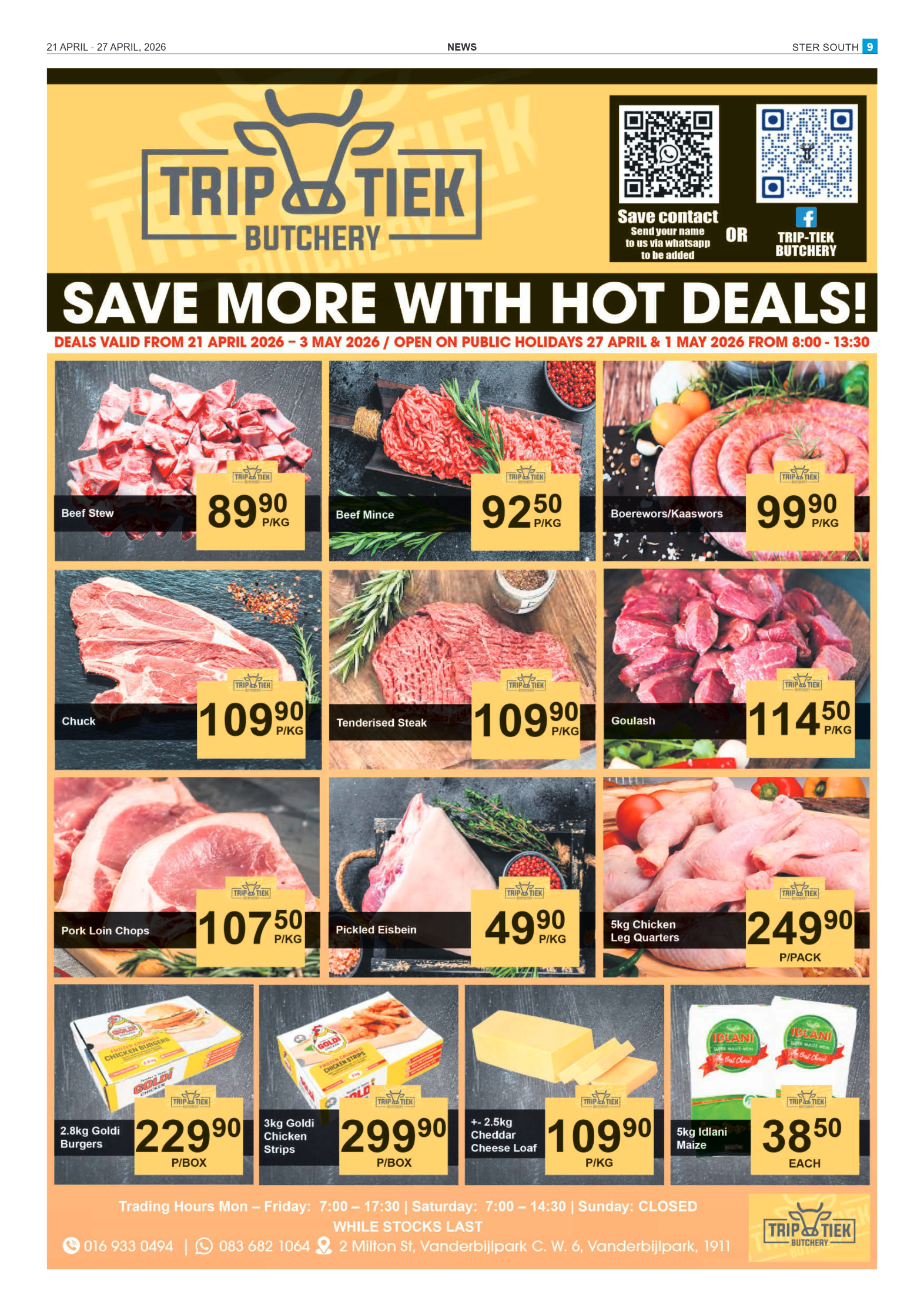 Ster South – 21 April 2026 page 9