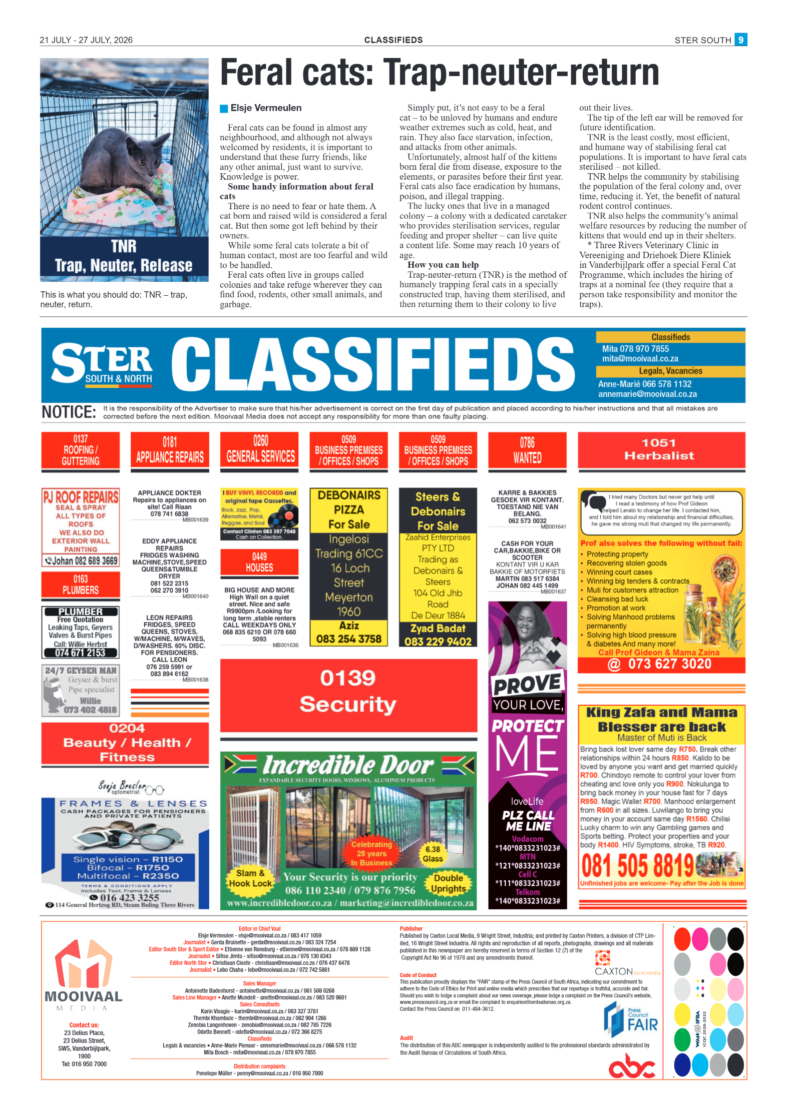 Ster South – 21 July 2026 page 9