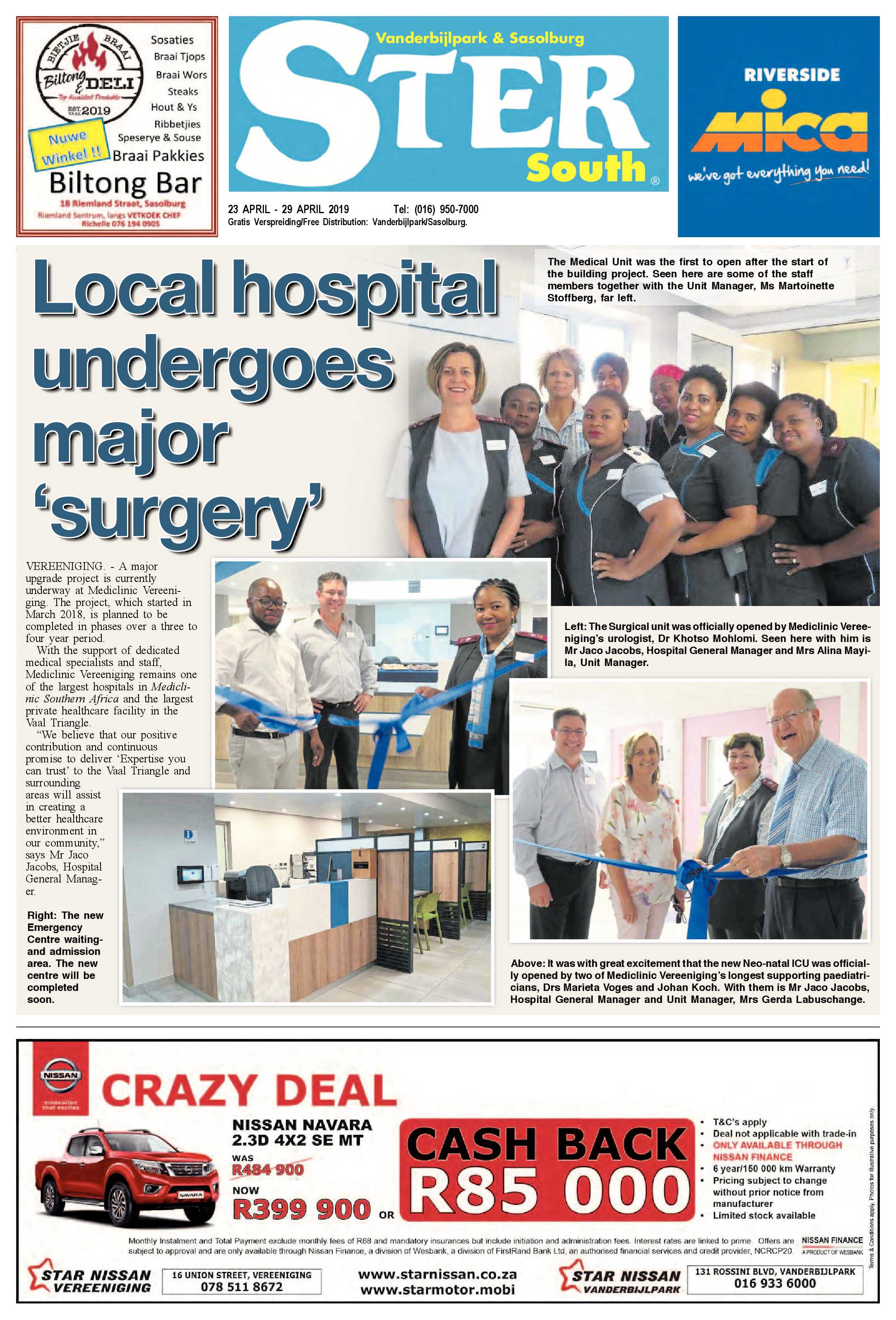 Ster South 23 – 29 April 2019 page 1