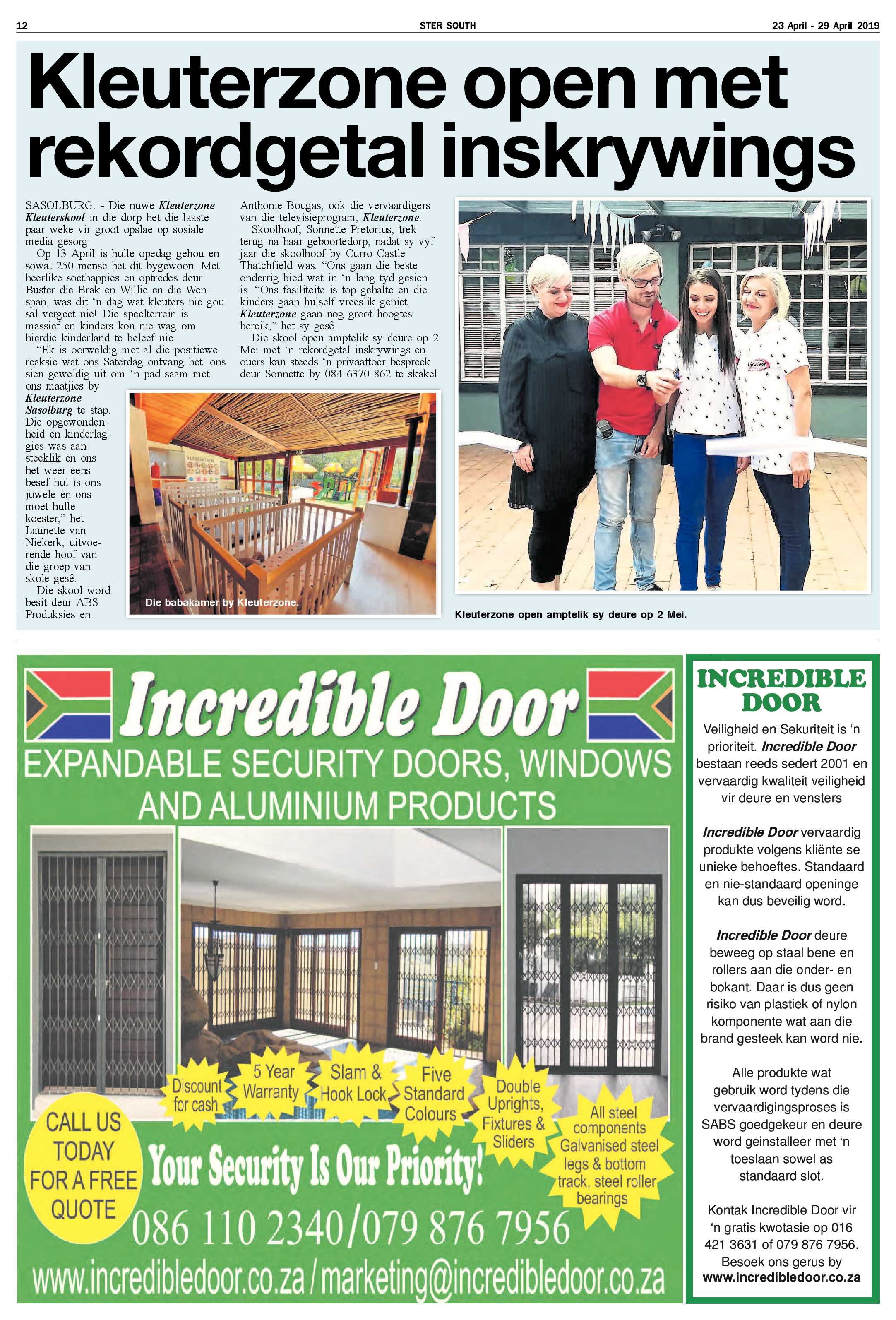 Ster South 23 – 29 April 2019 page 11