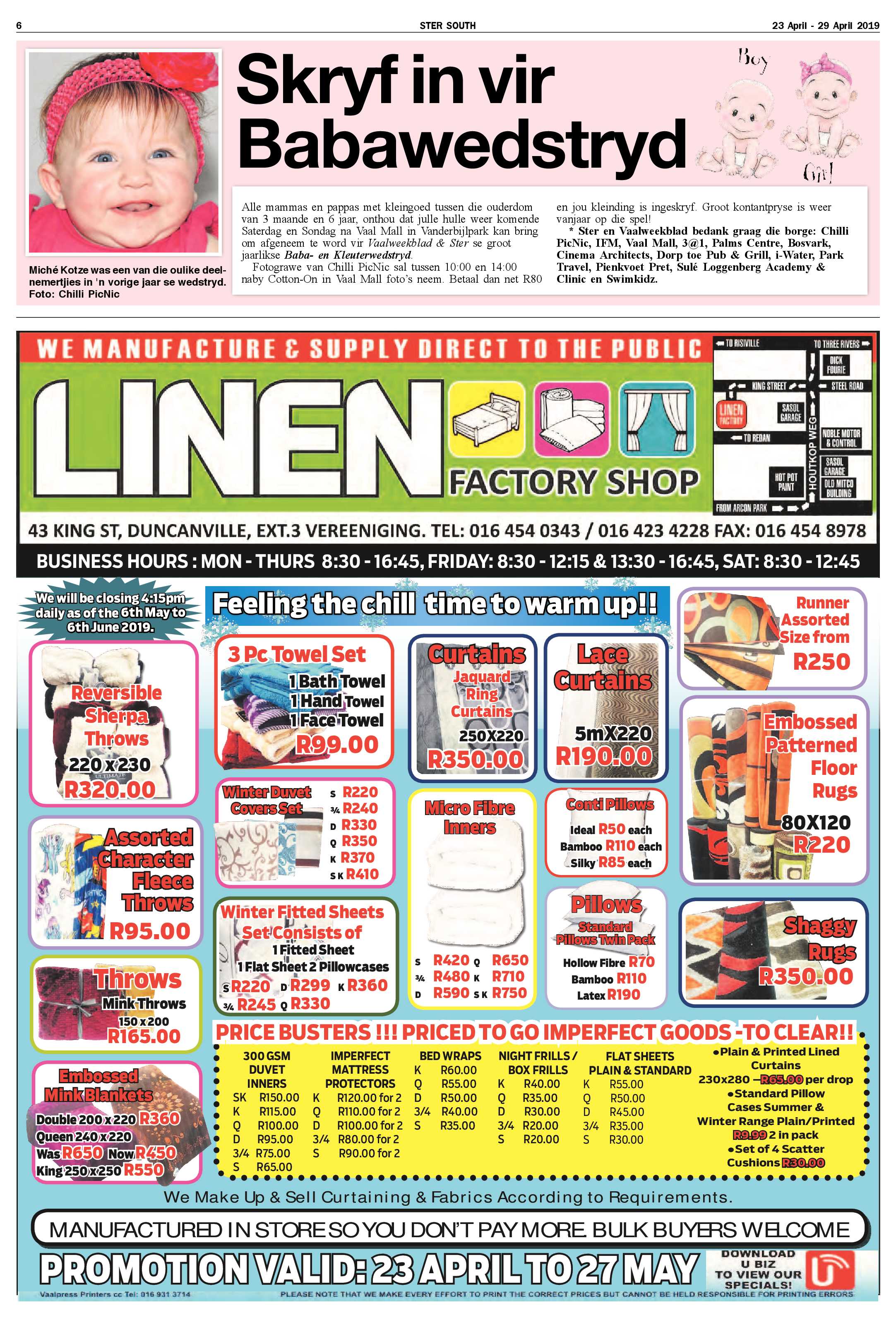 Ster South 23 – 29 April 2019 page 6