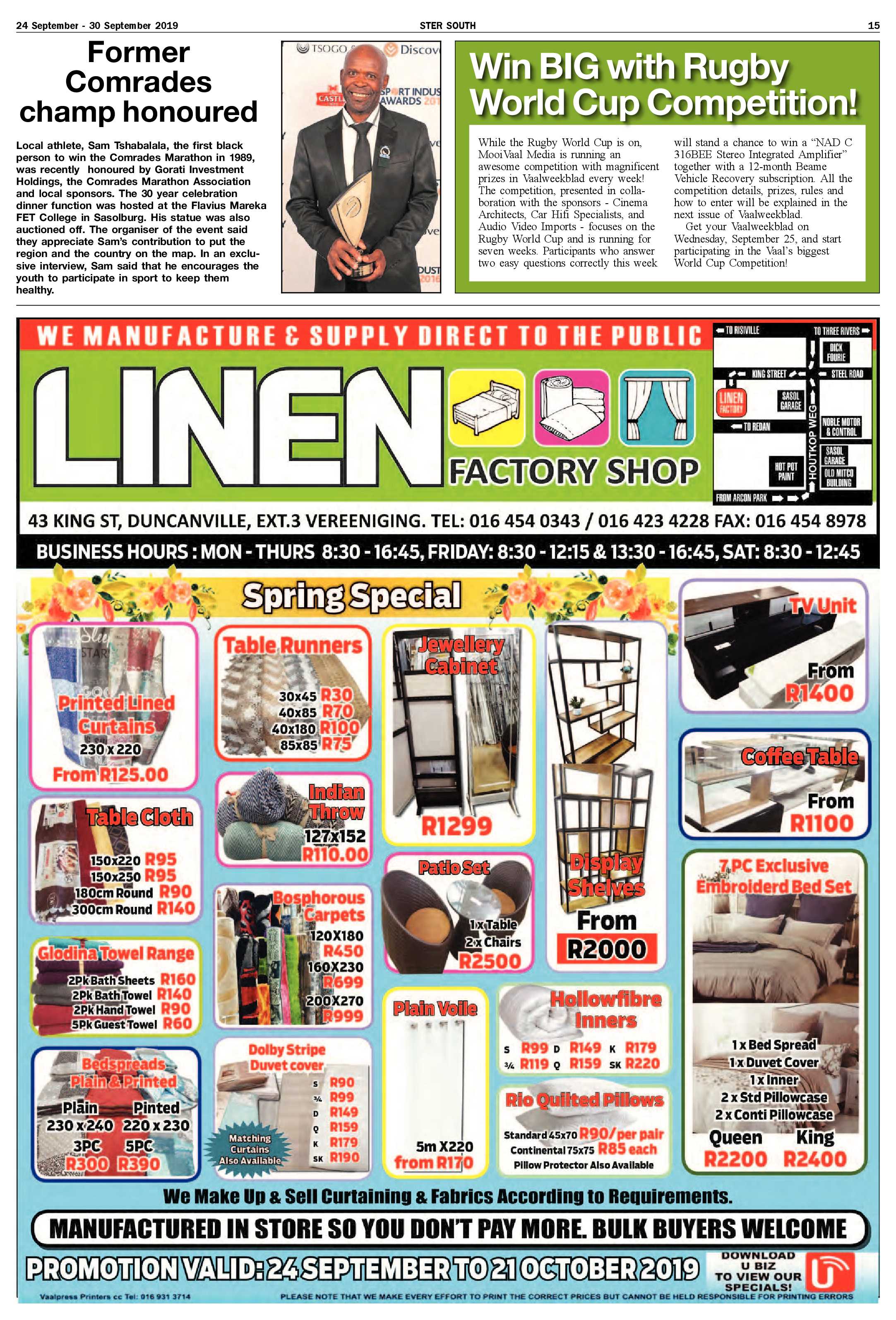 Ster South 24 – 30 September 2019 page 15