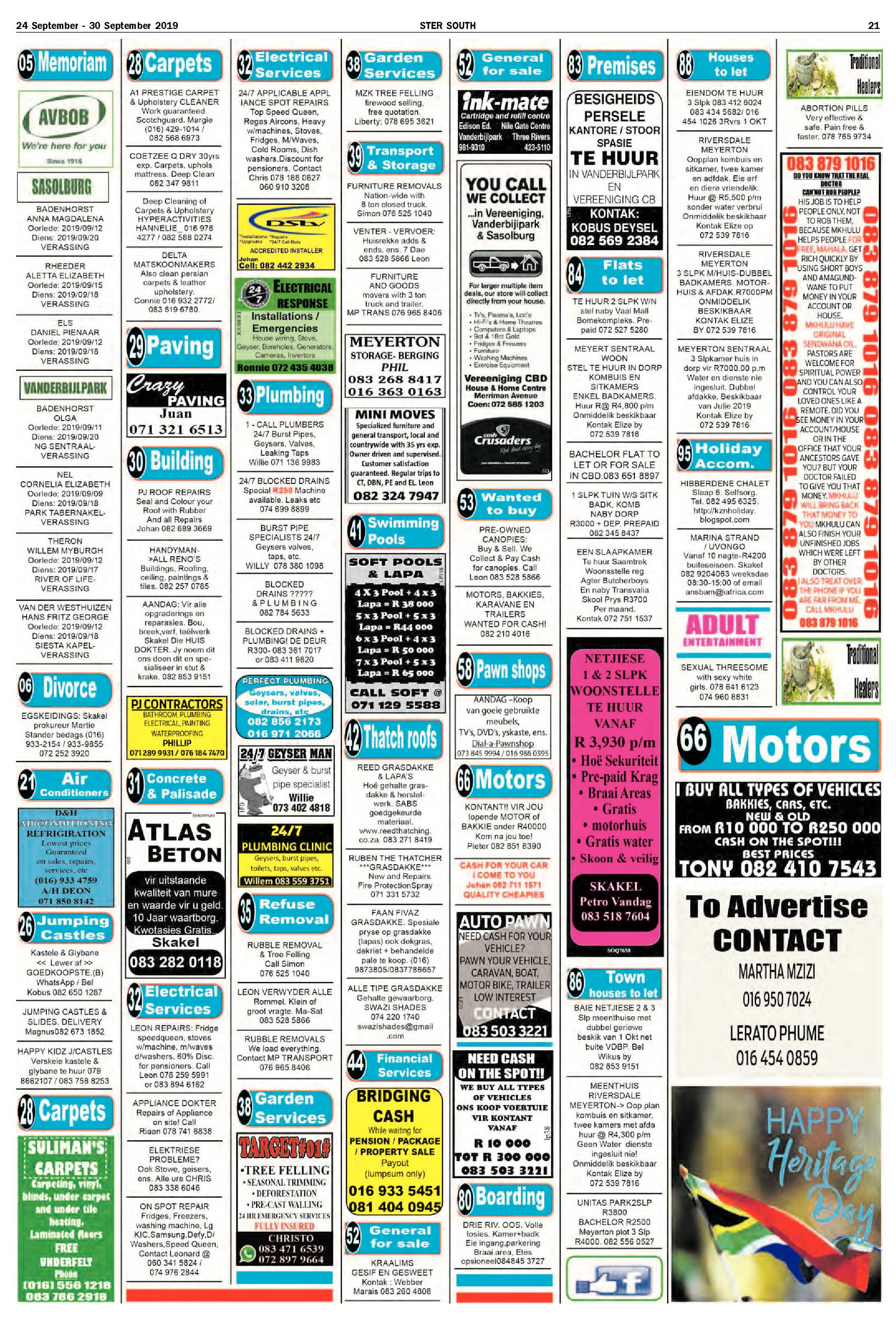 Ster South 24 – 30 September 2019 page 21