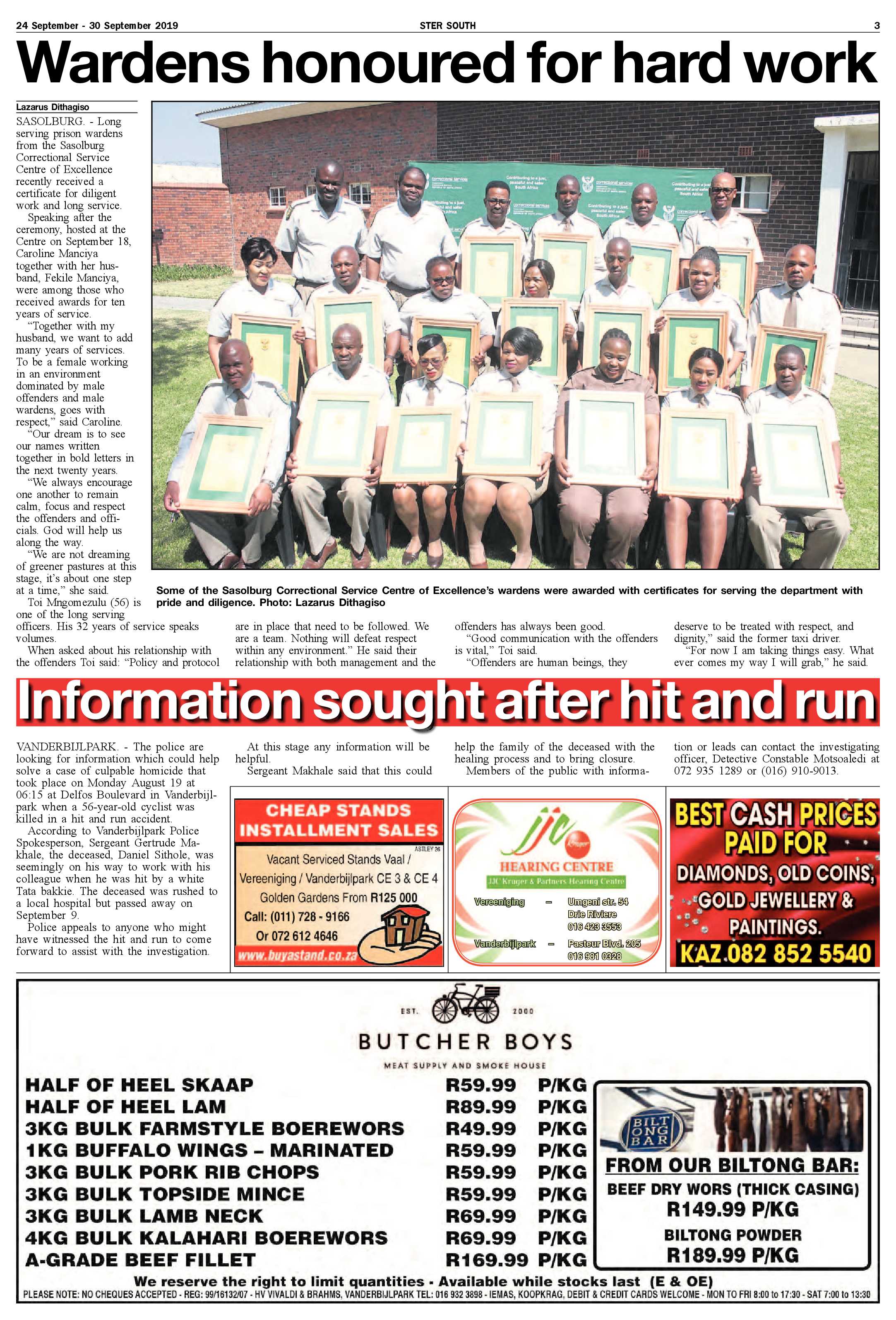 Ster South 24 – 30 September 2019 page 3