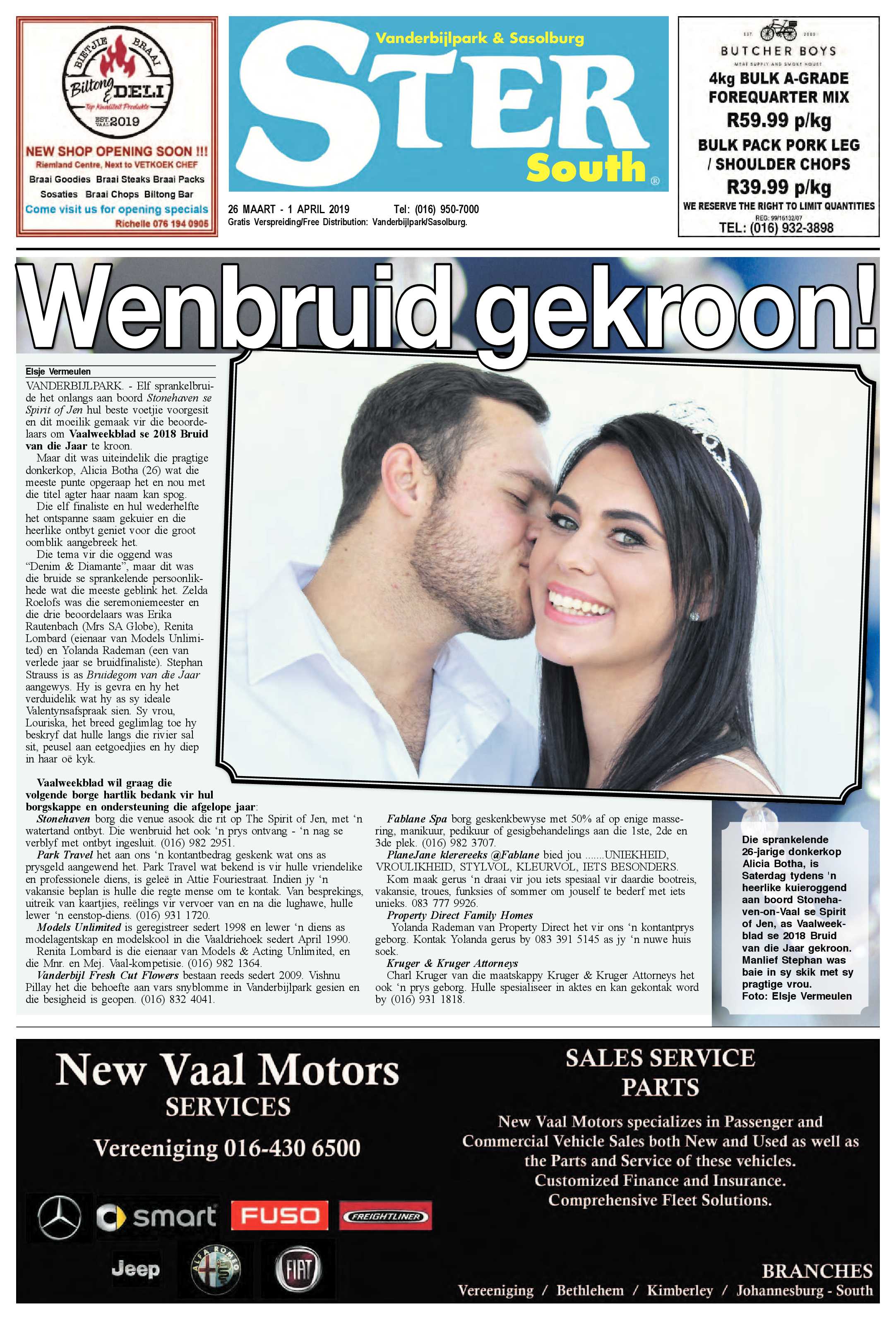 Ster South 26 Maart – 1 April 2019 page 1