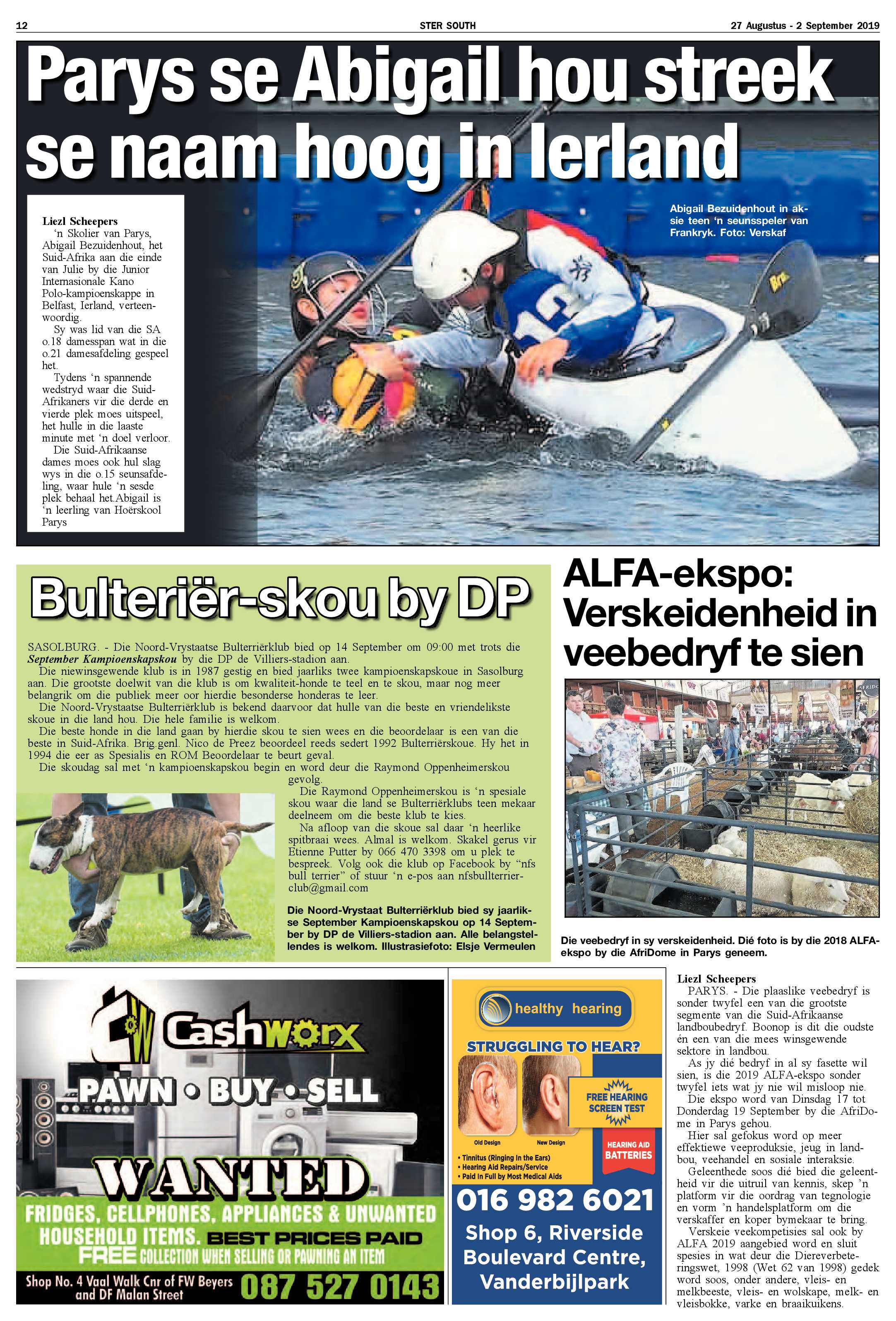 Ster South 27 Augustus – 2 September 2019 page 12