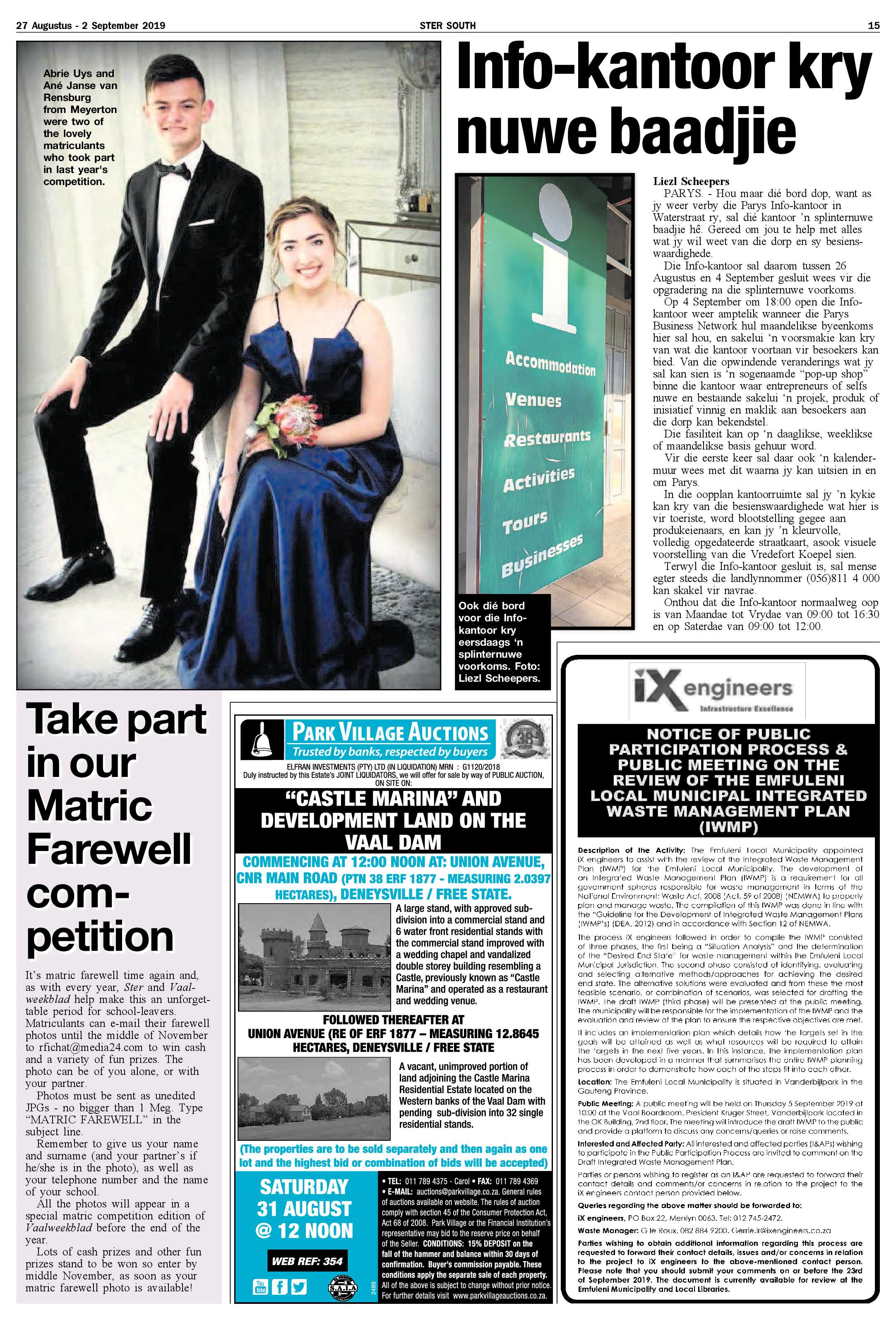 Ster South 27 Augustus – 2 September 2019 page 15