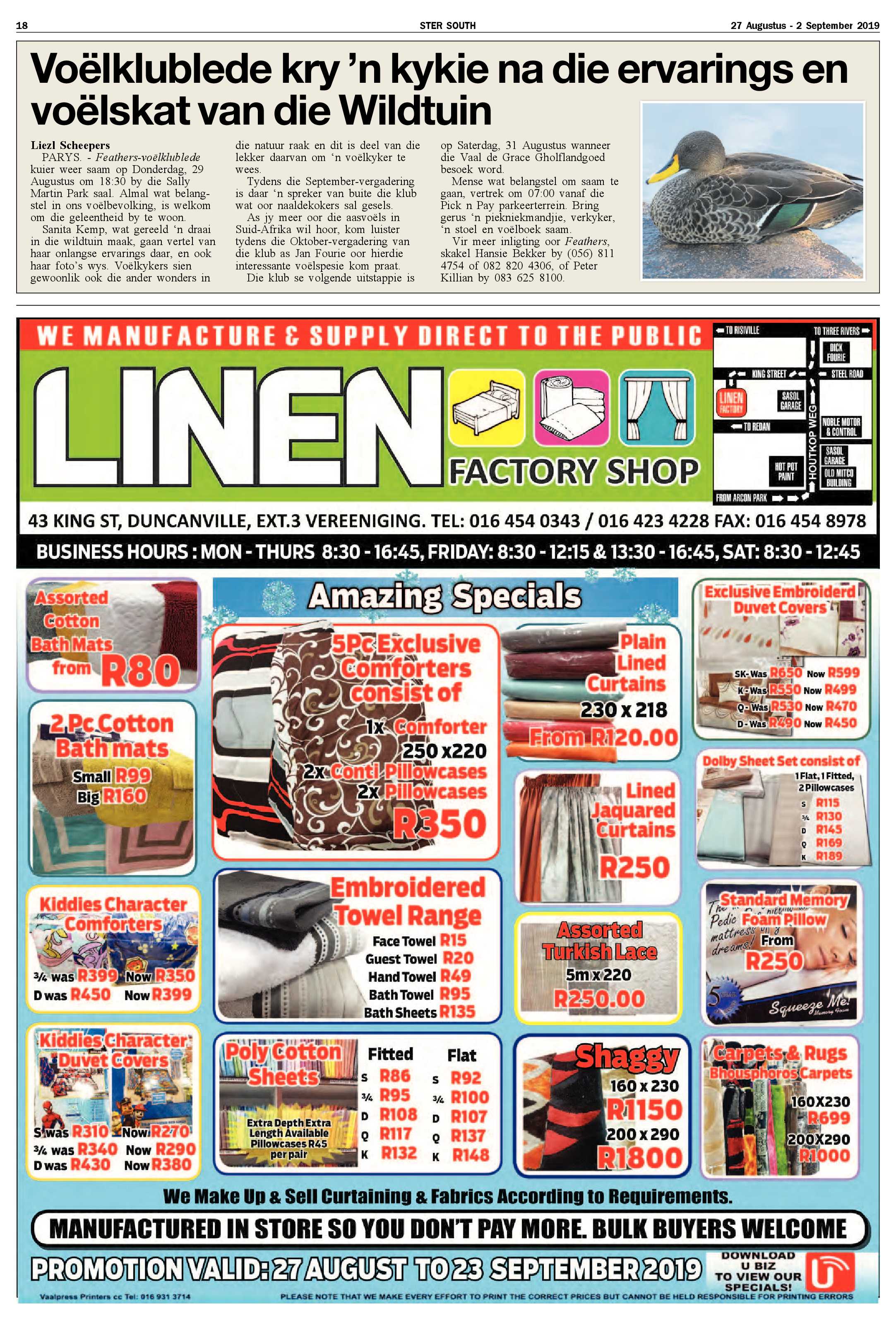 Ster South 27 Augustus – 2 September 2019 page 18