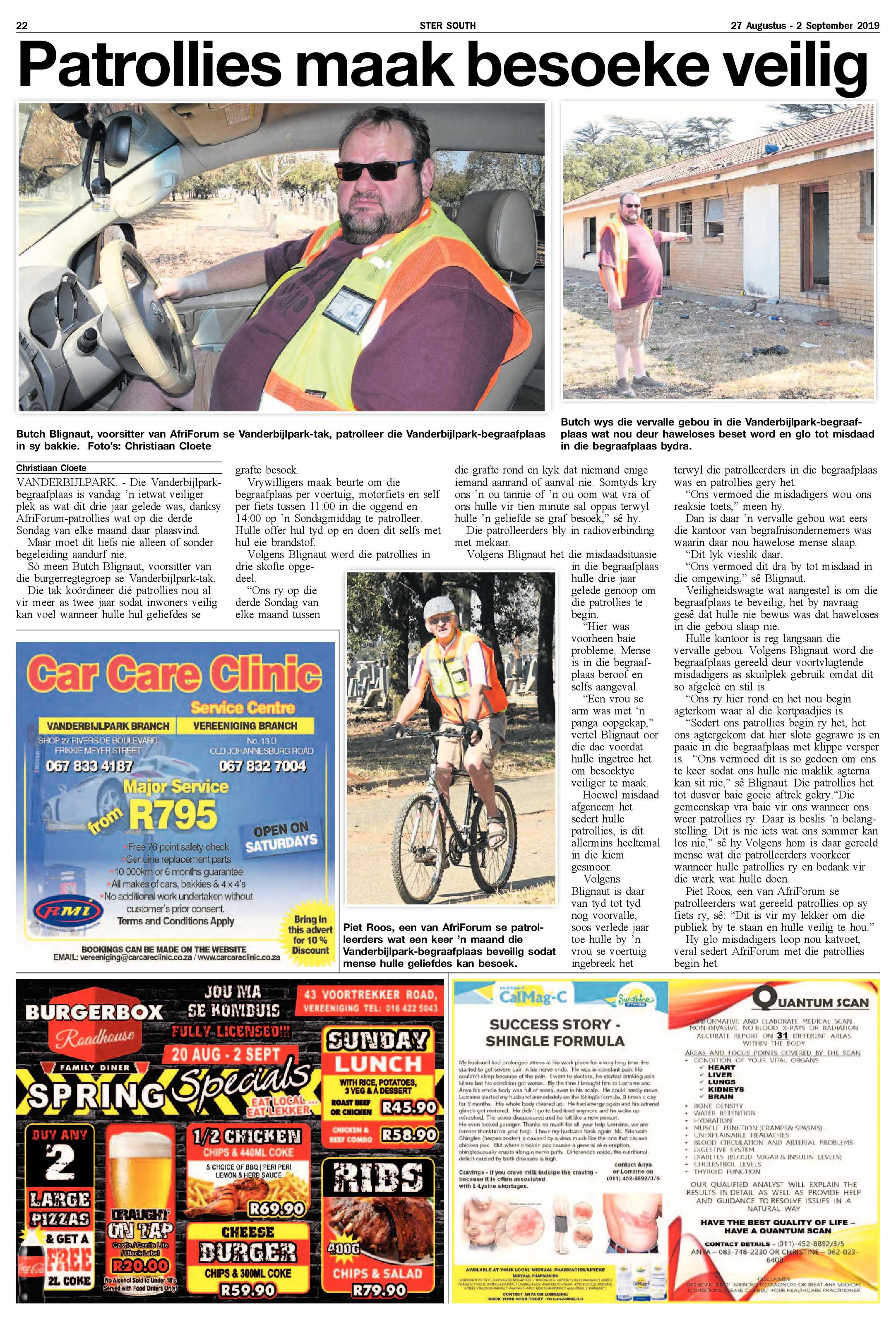 Ster South 27 Augustus – 2 September 2019 page 22