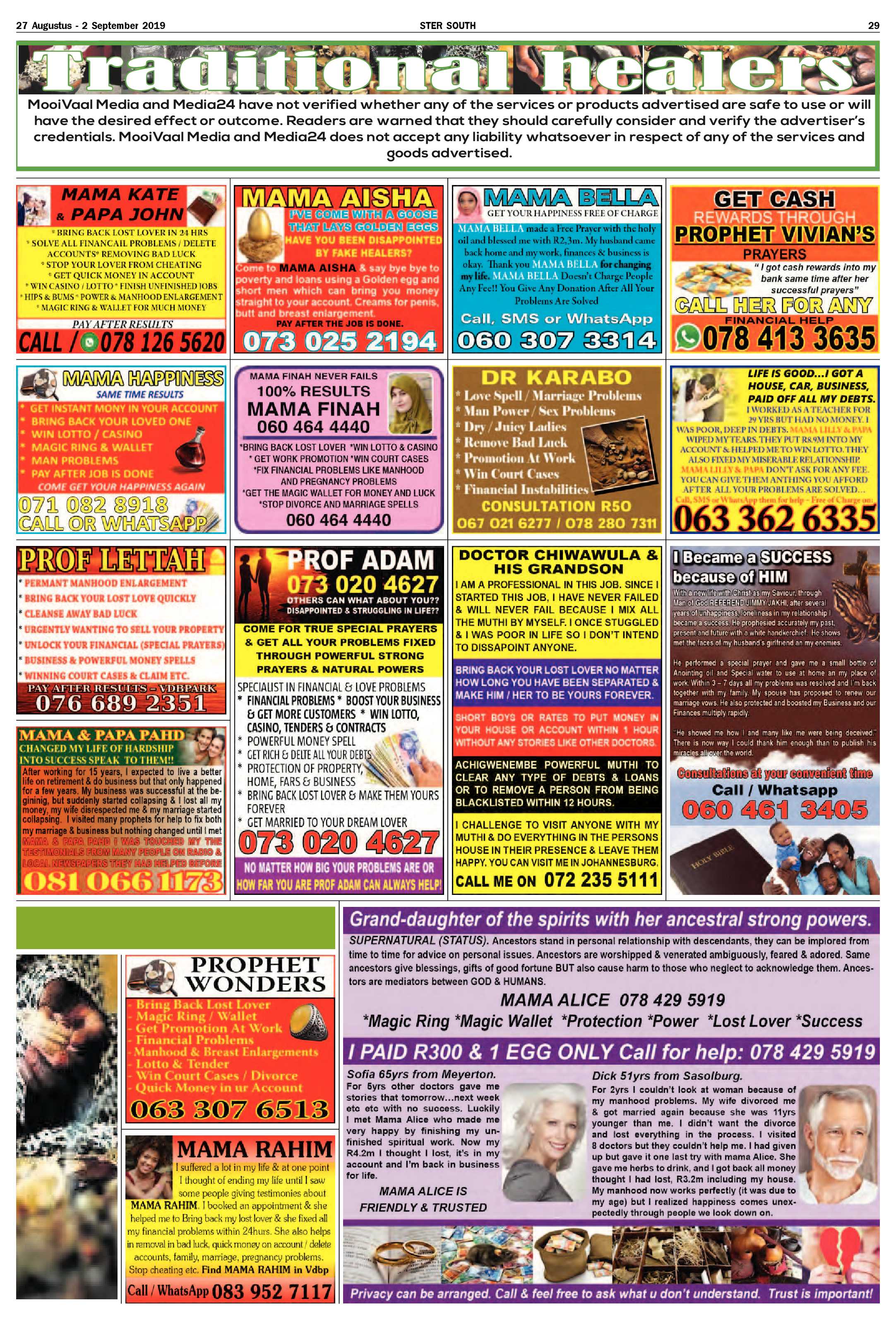 Ster South 27 Augustus – 2 September 2019 page 28