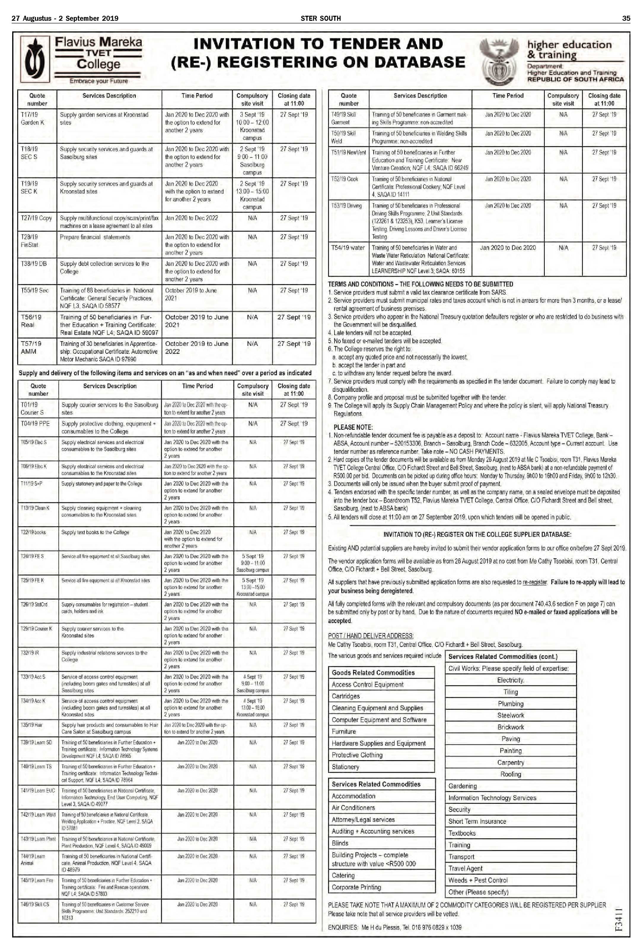 Ster South 27 Augustus – 2 September 2019 page 34
