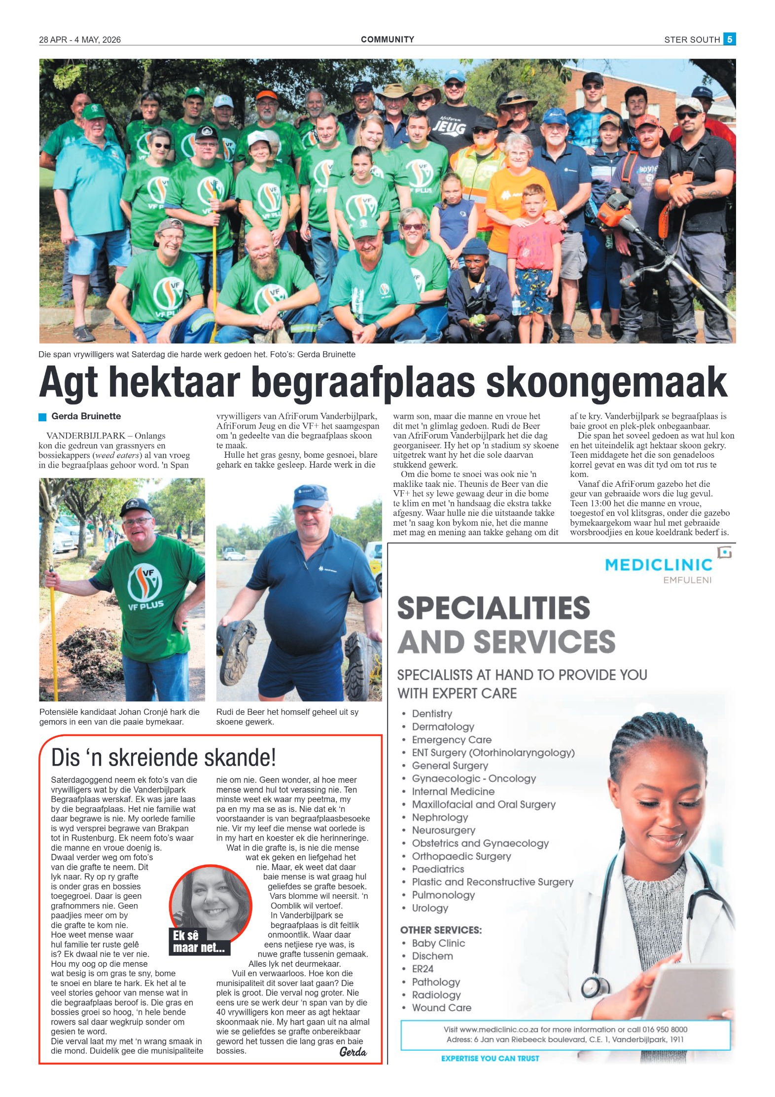 Ster South – 28 April 2026 page 5
