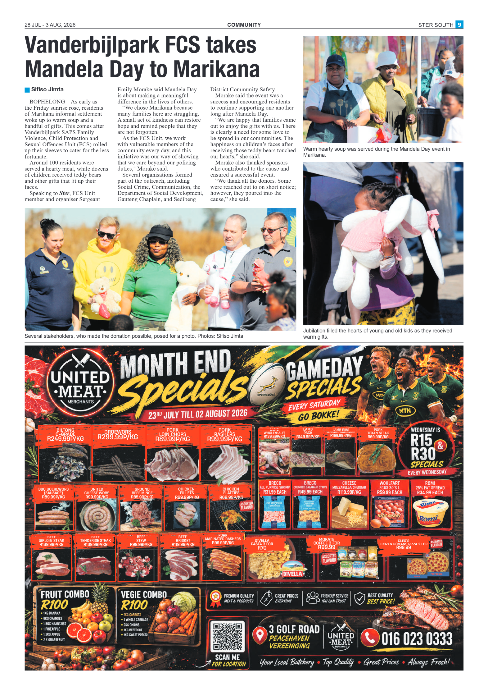 Ster South – 28 July 2026 page 9