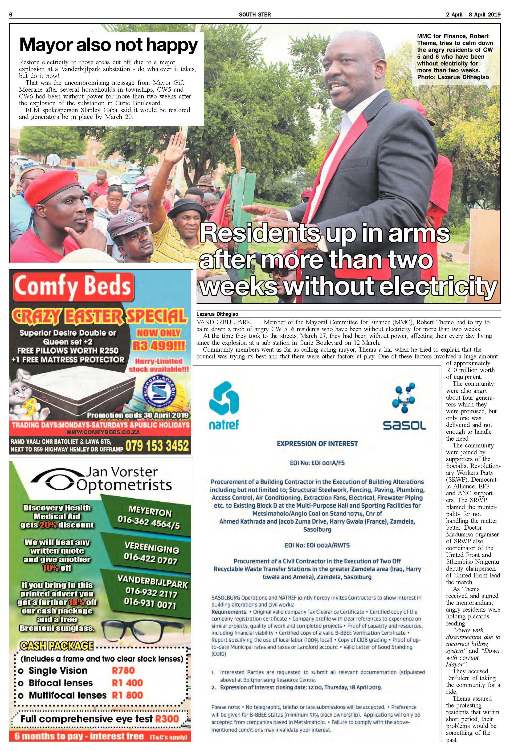 Ster South 2 – 8 April 2019 page 6