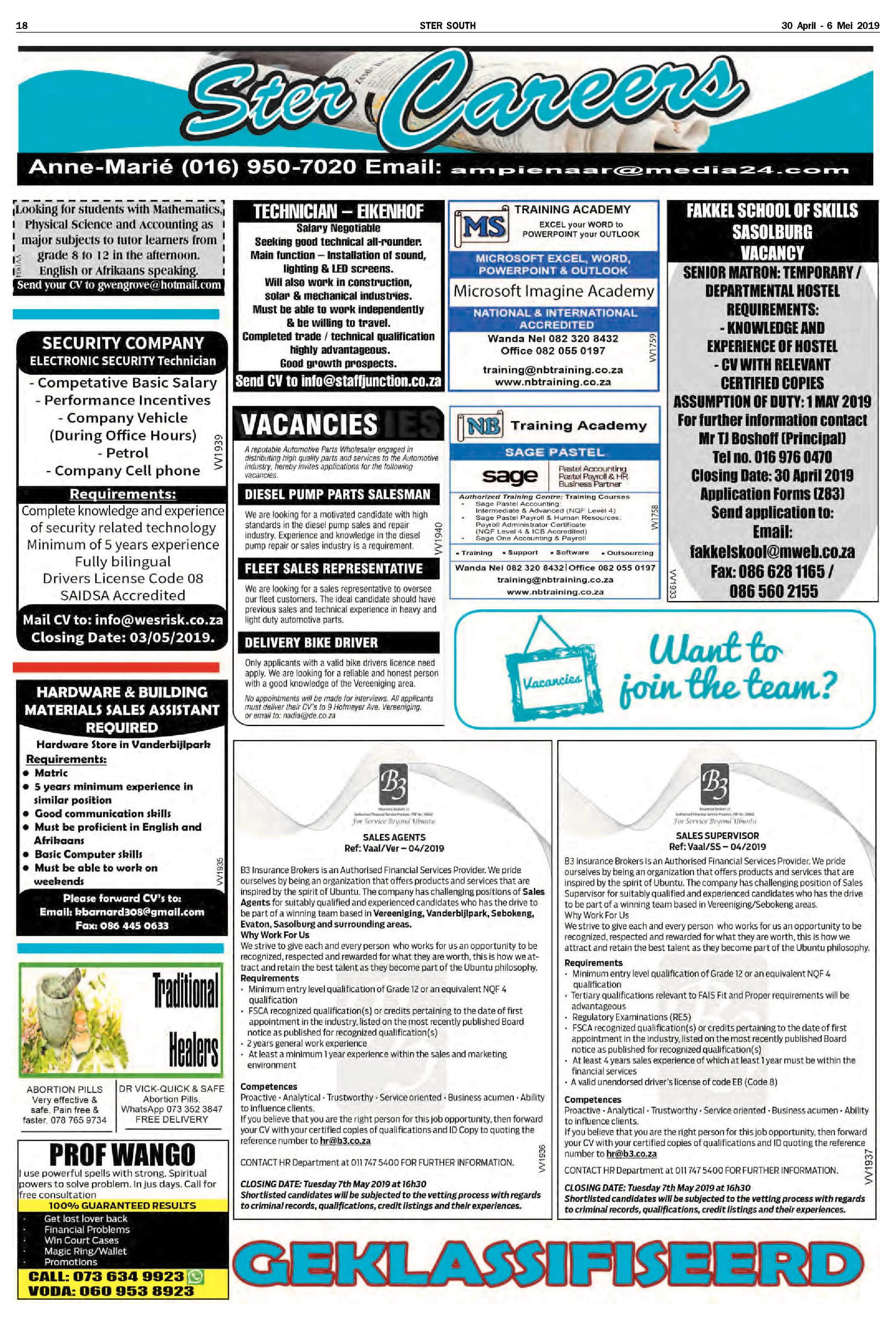Ster South 30 April 6 Mei 2019 Vaalweekblad