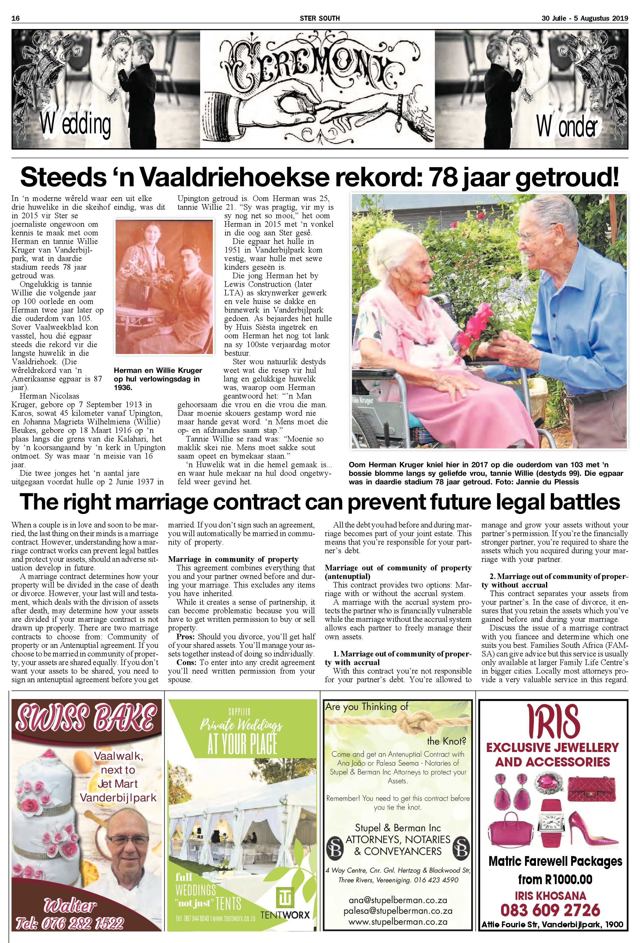 Ster South 30 Julie – 5 Augustus 2019 page 16