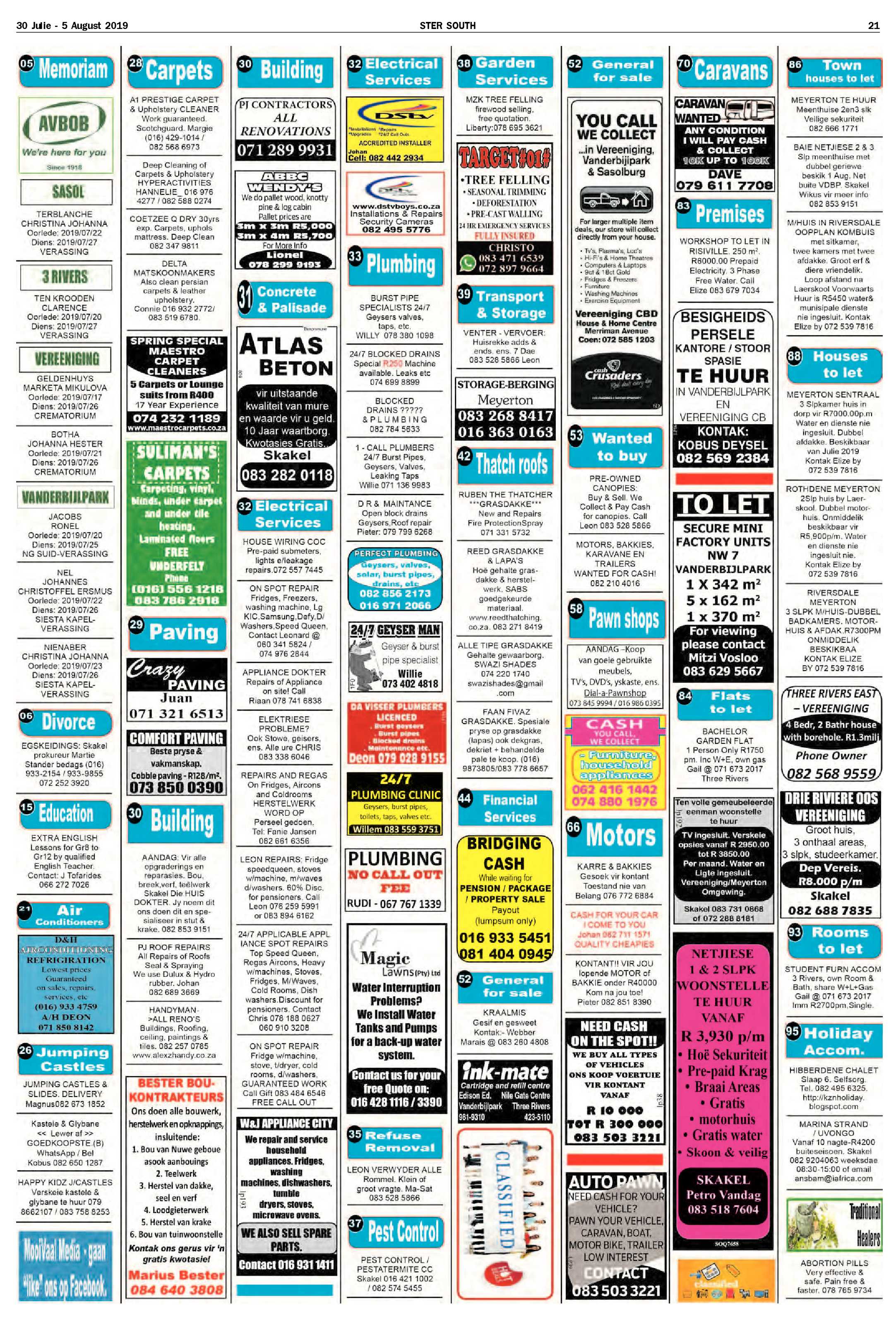 Ster South 30 Julie – 5 Augustus 2019 page 21