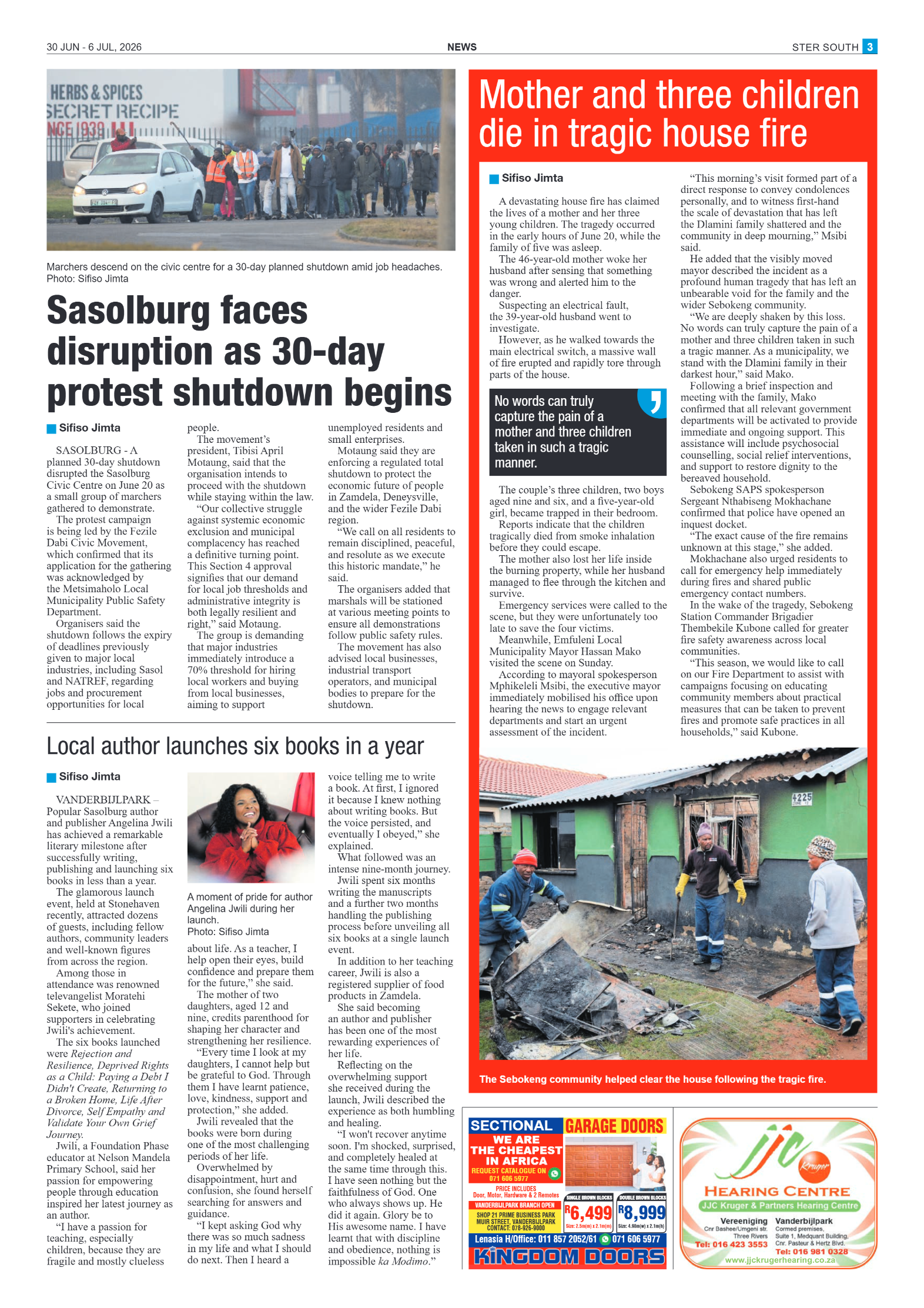 Ster South – 30 June 2026 page 3