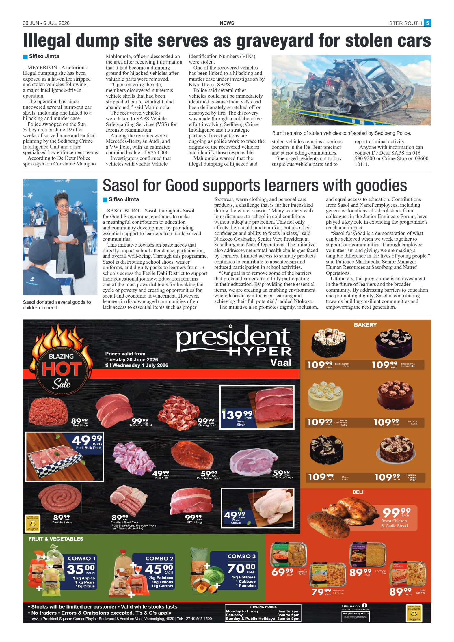 Ster South – 30 June 2026 page 5