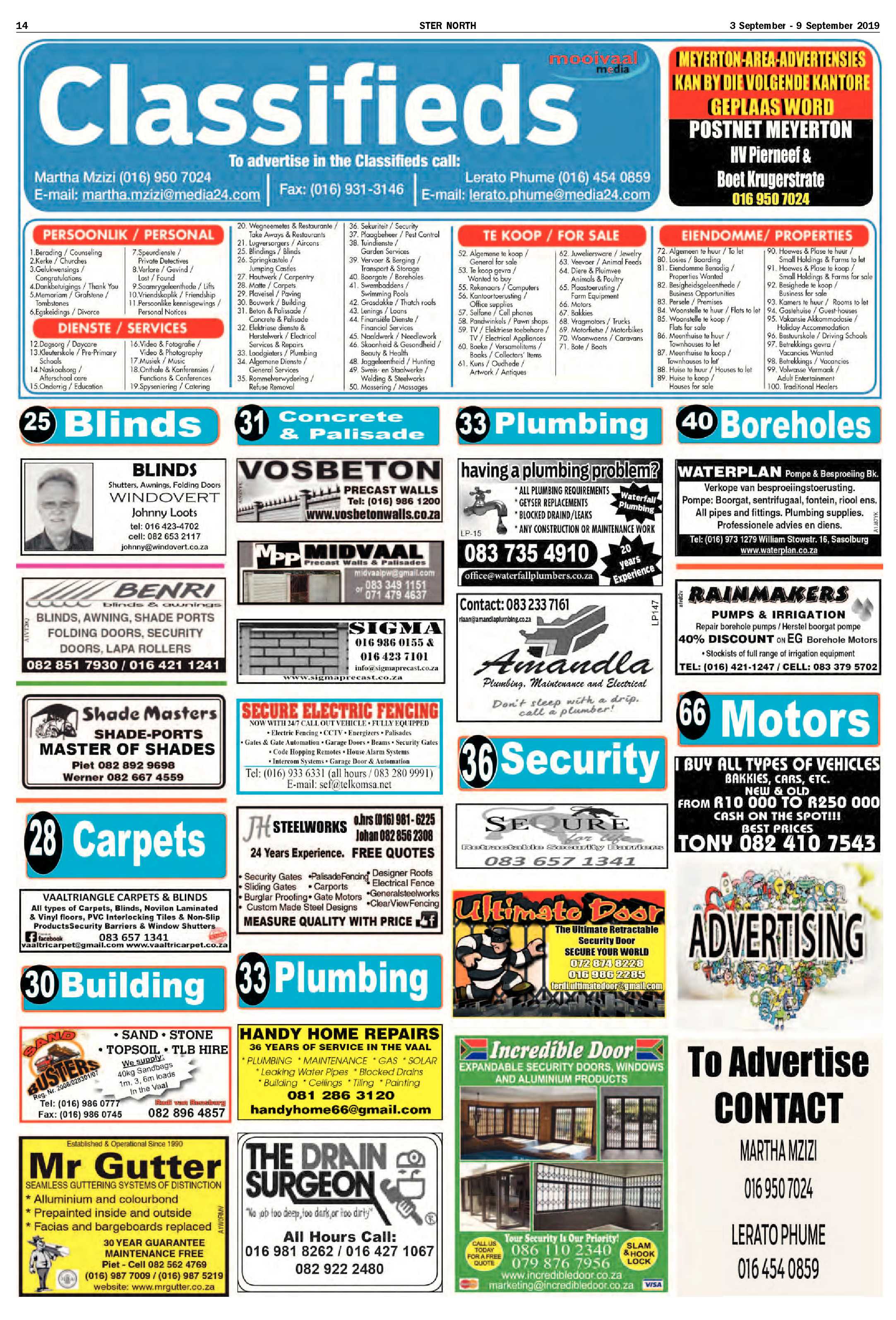 Ster South 3 – 9 September 2019 page 14