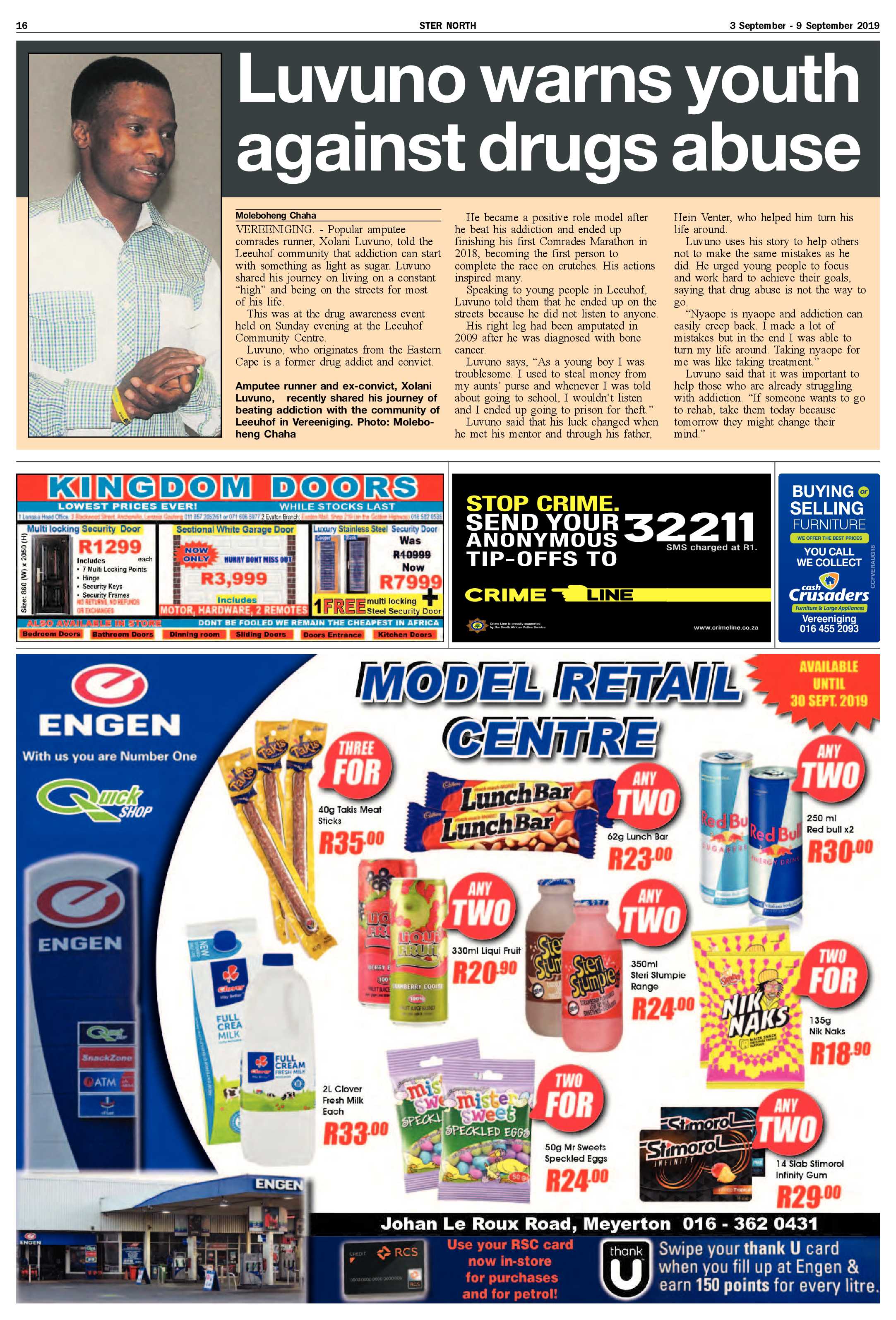 Ster South 3 – 9 September 2019 page 16