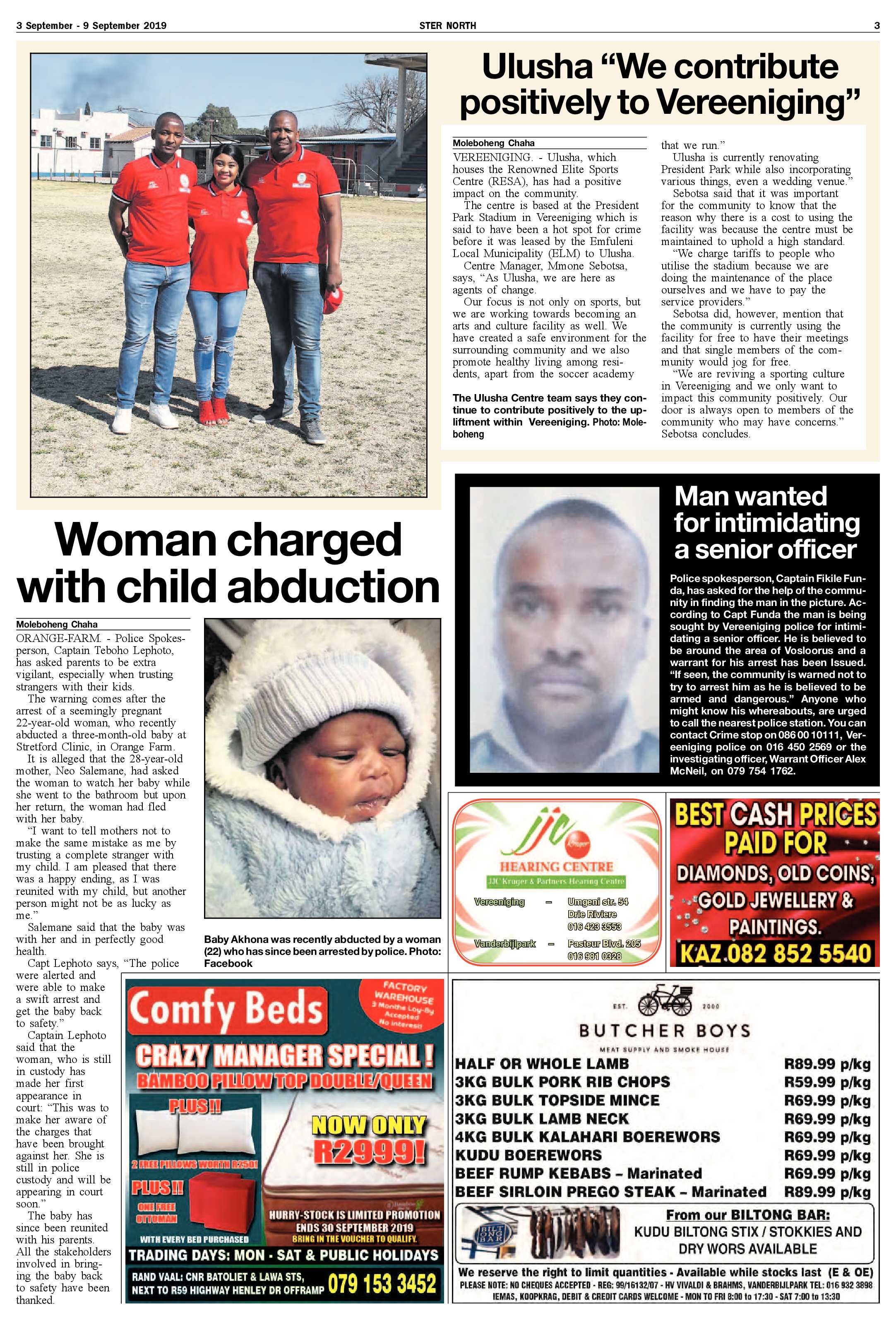 Ster South 3 – 9 September 2019 page 3