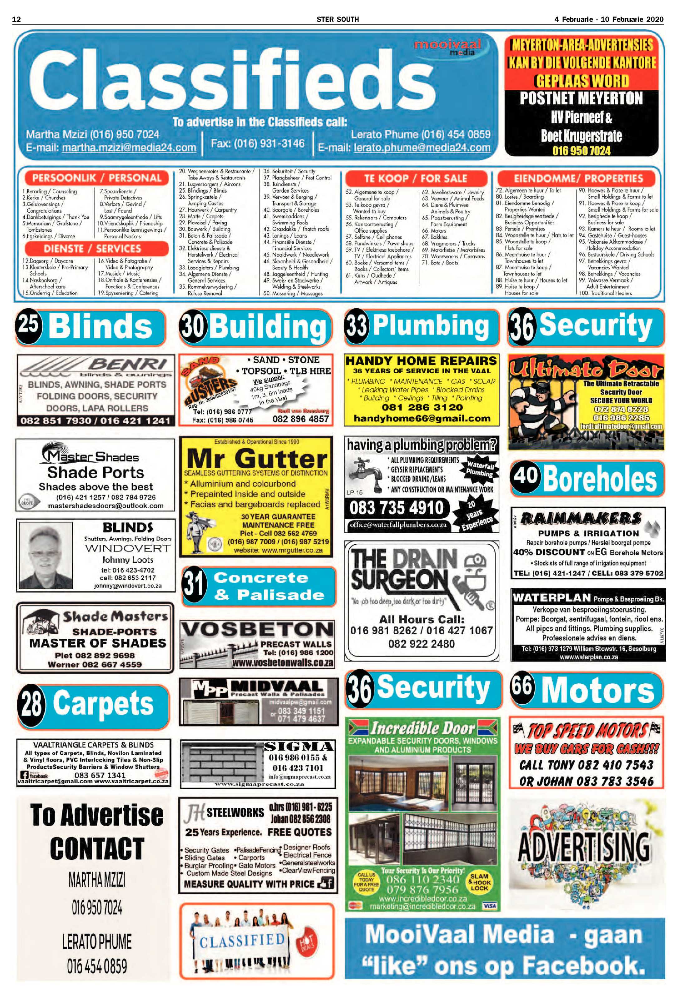 Ster South 4 – 10 February 2020 page 12