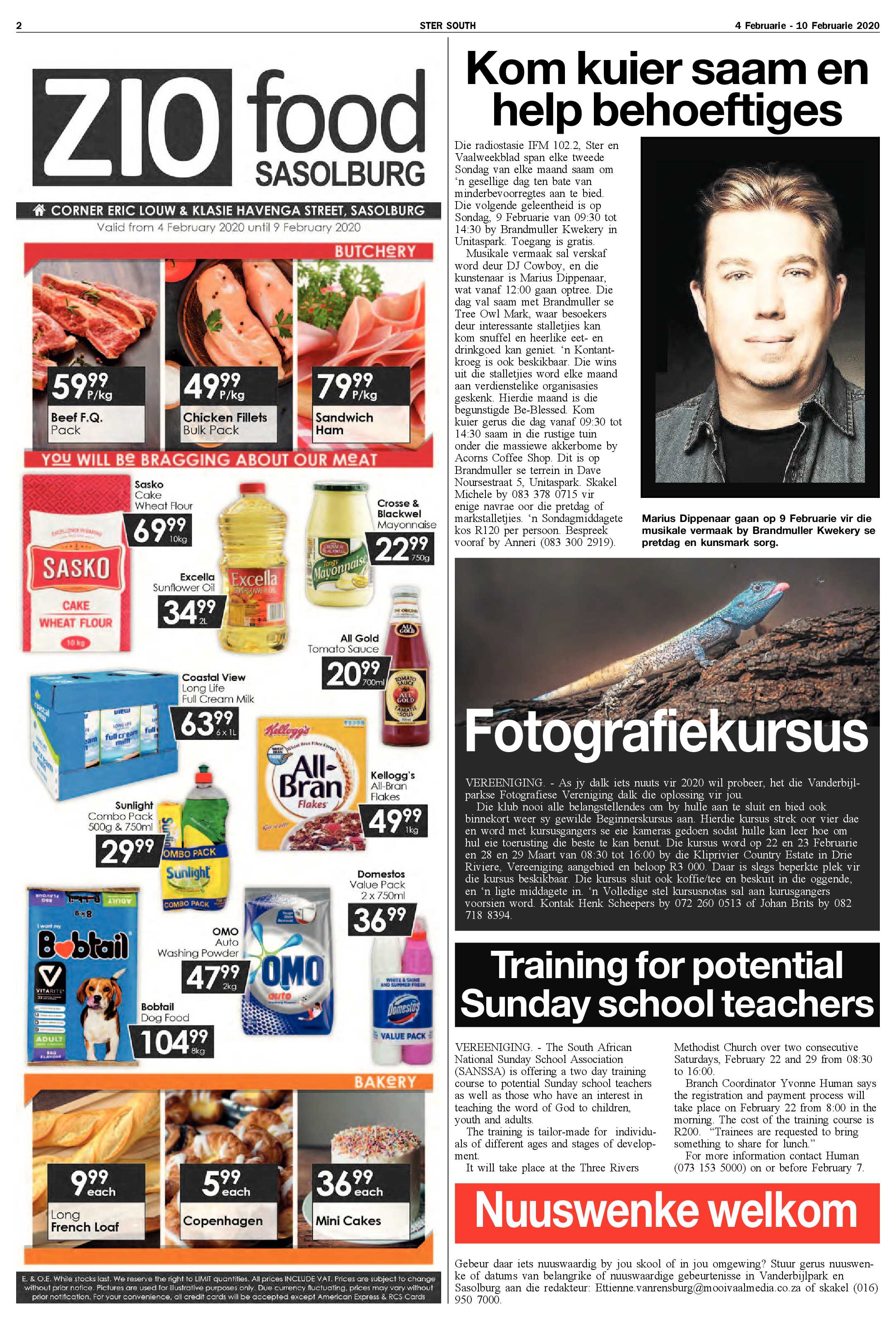 Ster South 4 – 10 February 2020 page 2