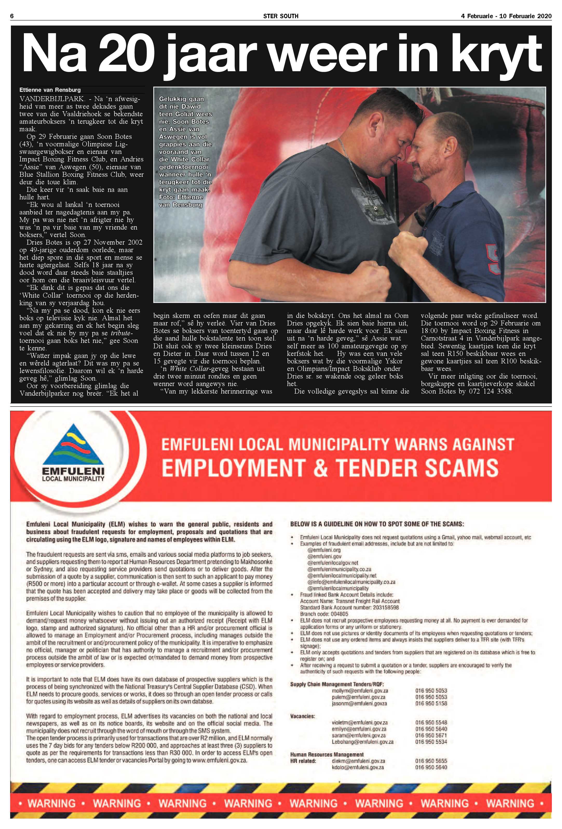 Ster South 4 – 10 February 2020 page 6