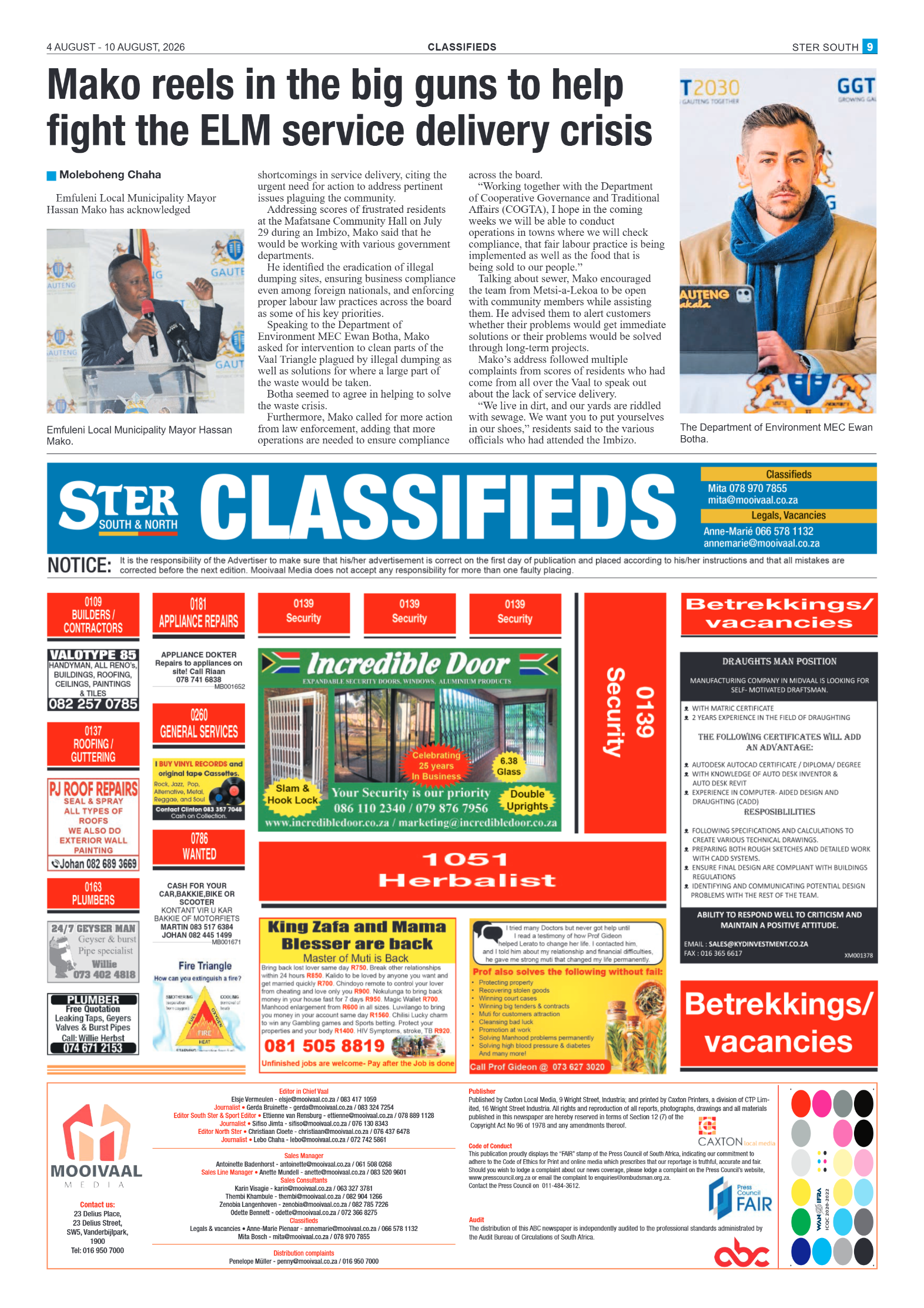 Ster South – 4 August 2026 page 9