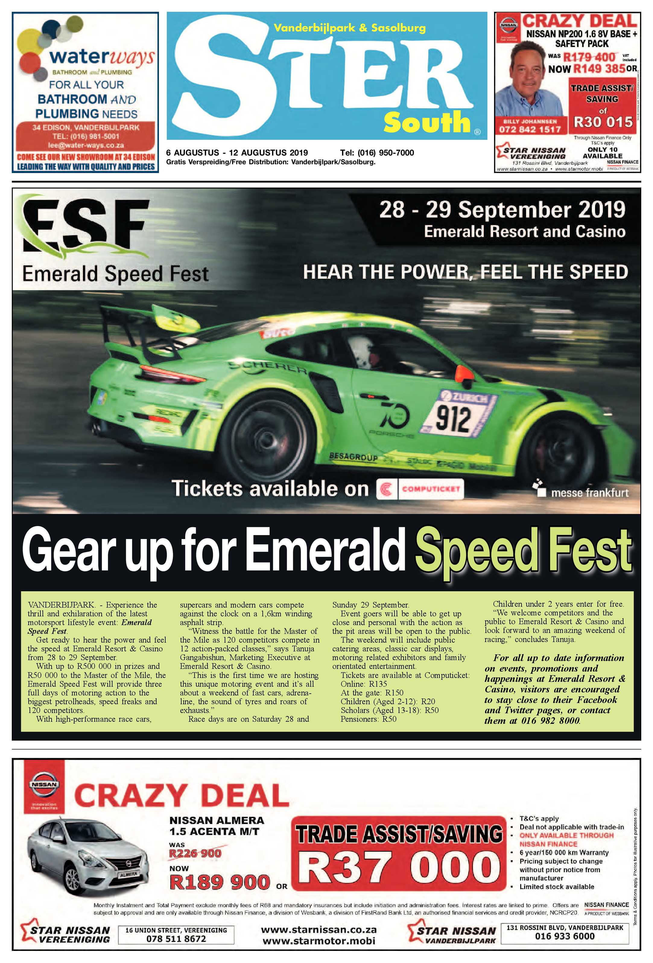 Ster South 6 – 12 Augustus 2019 page 1