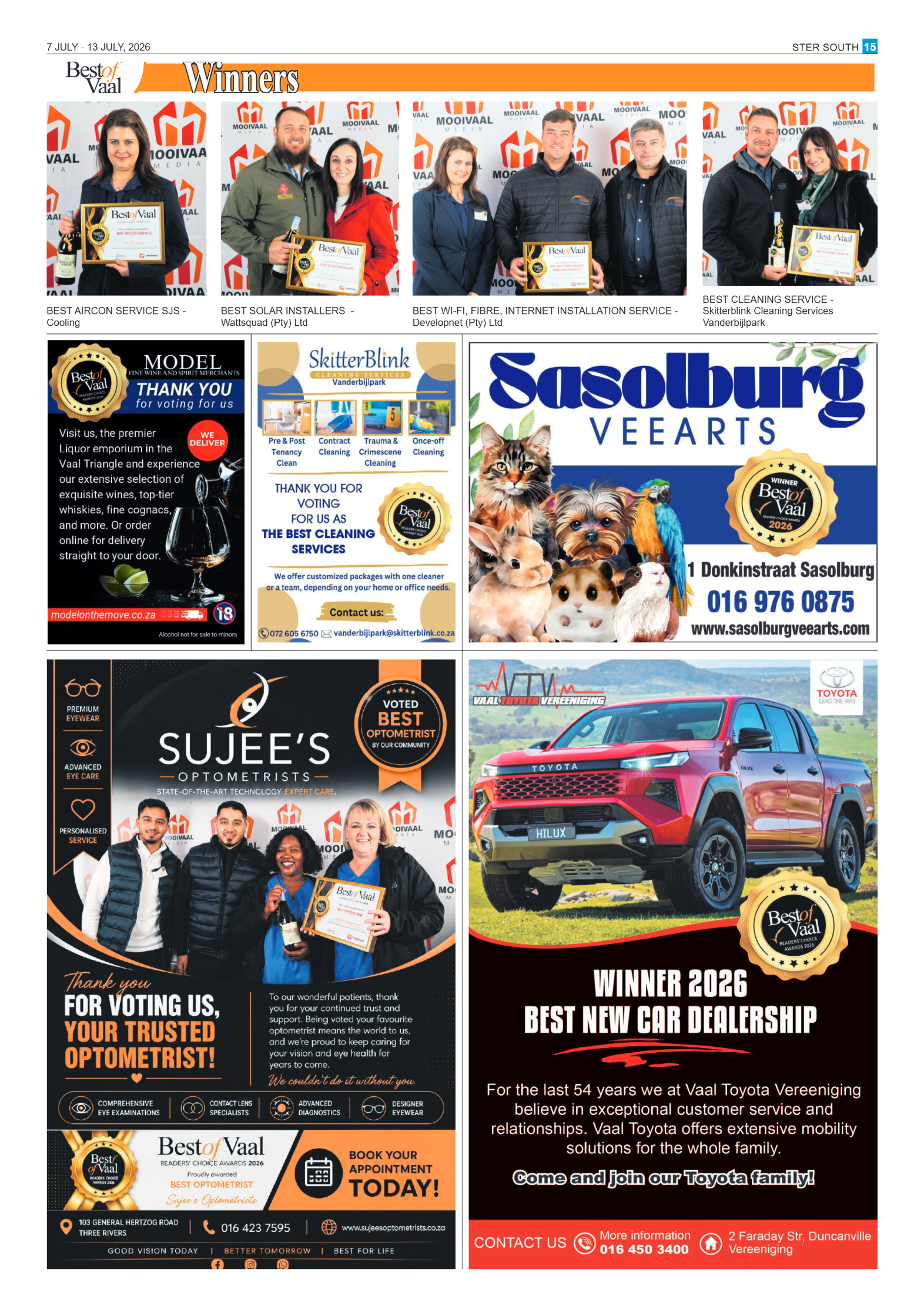 Ster South – 7 July 2026 page 15