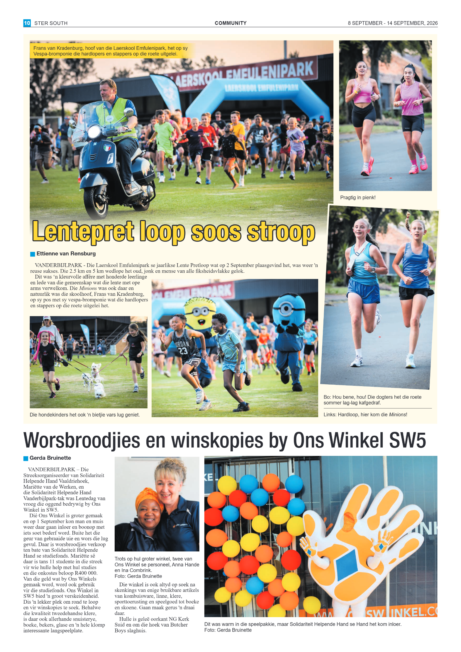 Ster South – 8 September 2026 page 10