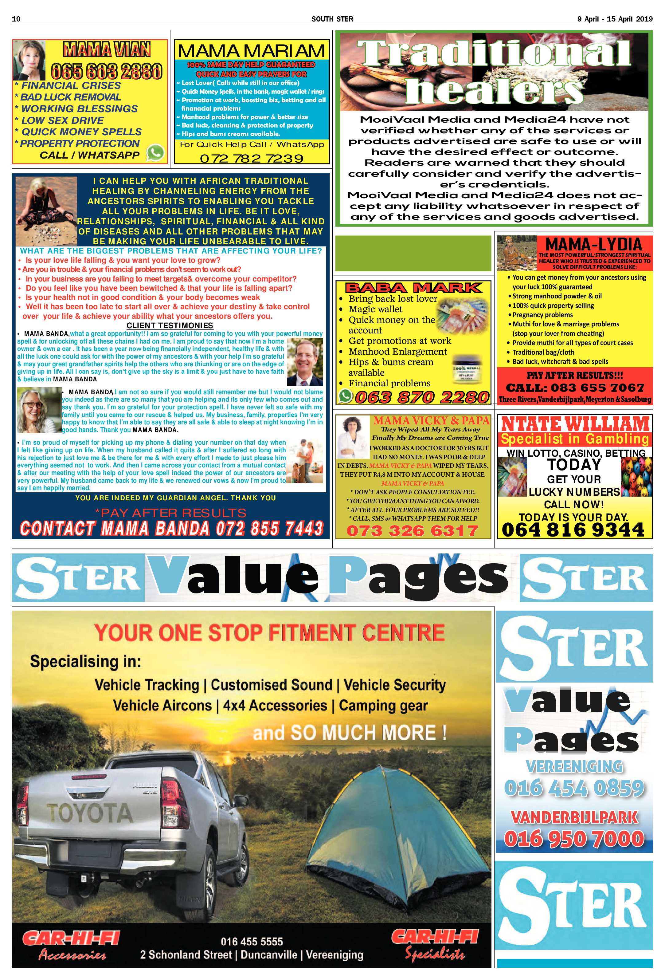 Ster South 9 – 15 April 2019 page 10