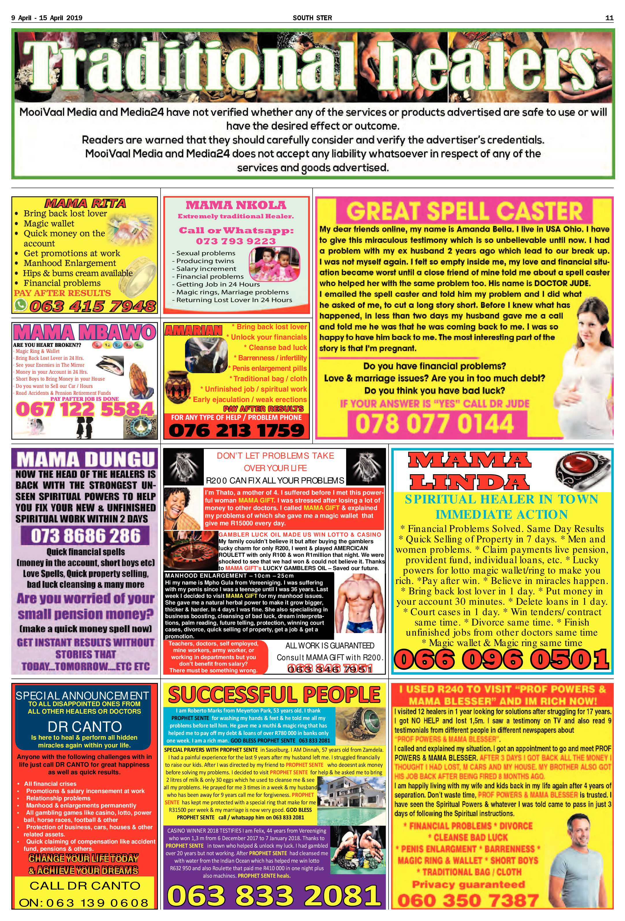 Ster South 9 – 15 April 2019 page 11